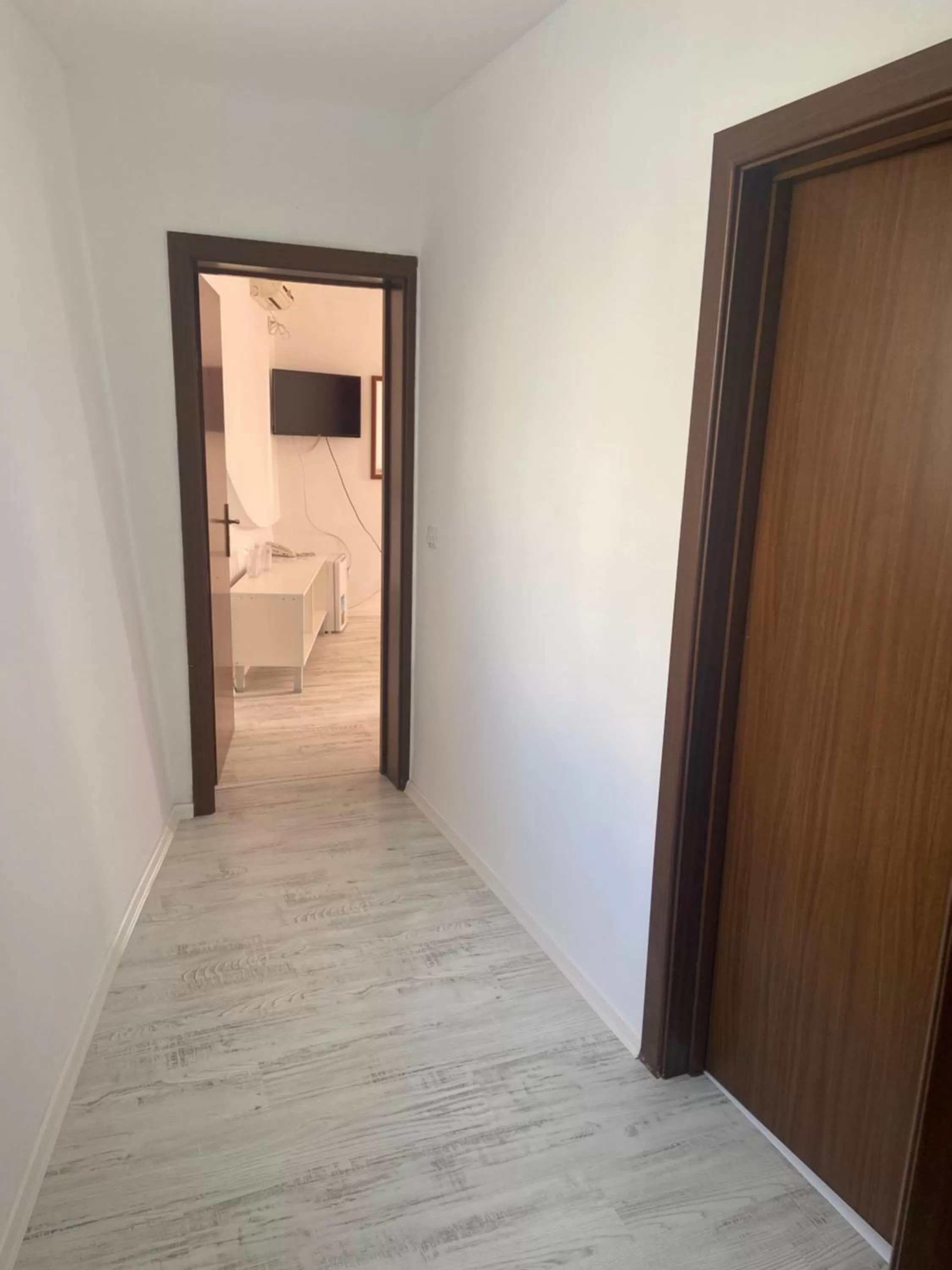 Bed in Ribarska Sreshta Family Hotel