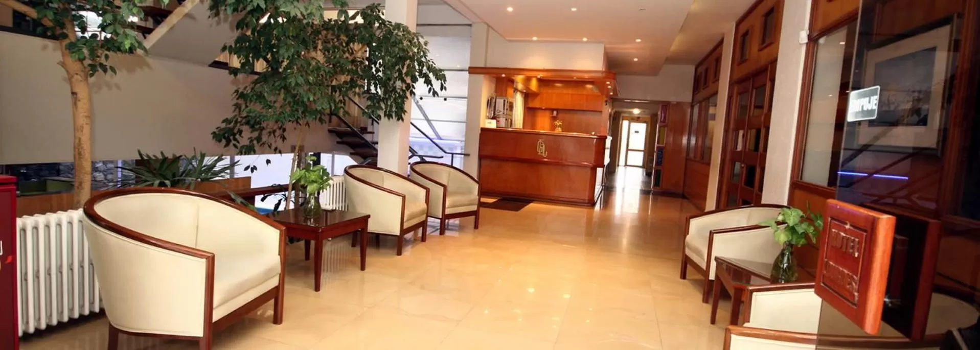 Lobby or reception in Gran Lourdes Hotel by CPH