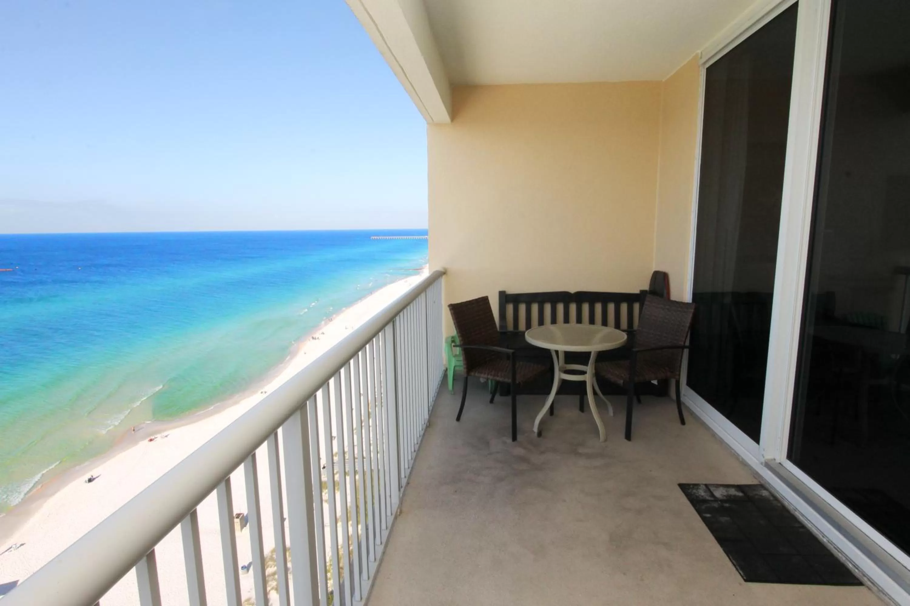 Patio, Balcony/Terrace in Majestic Beach Resort, Panama City Beach, Fl
