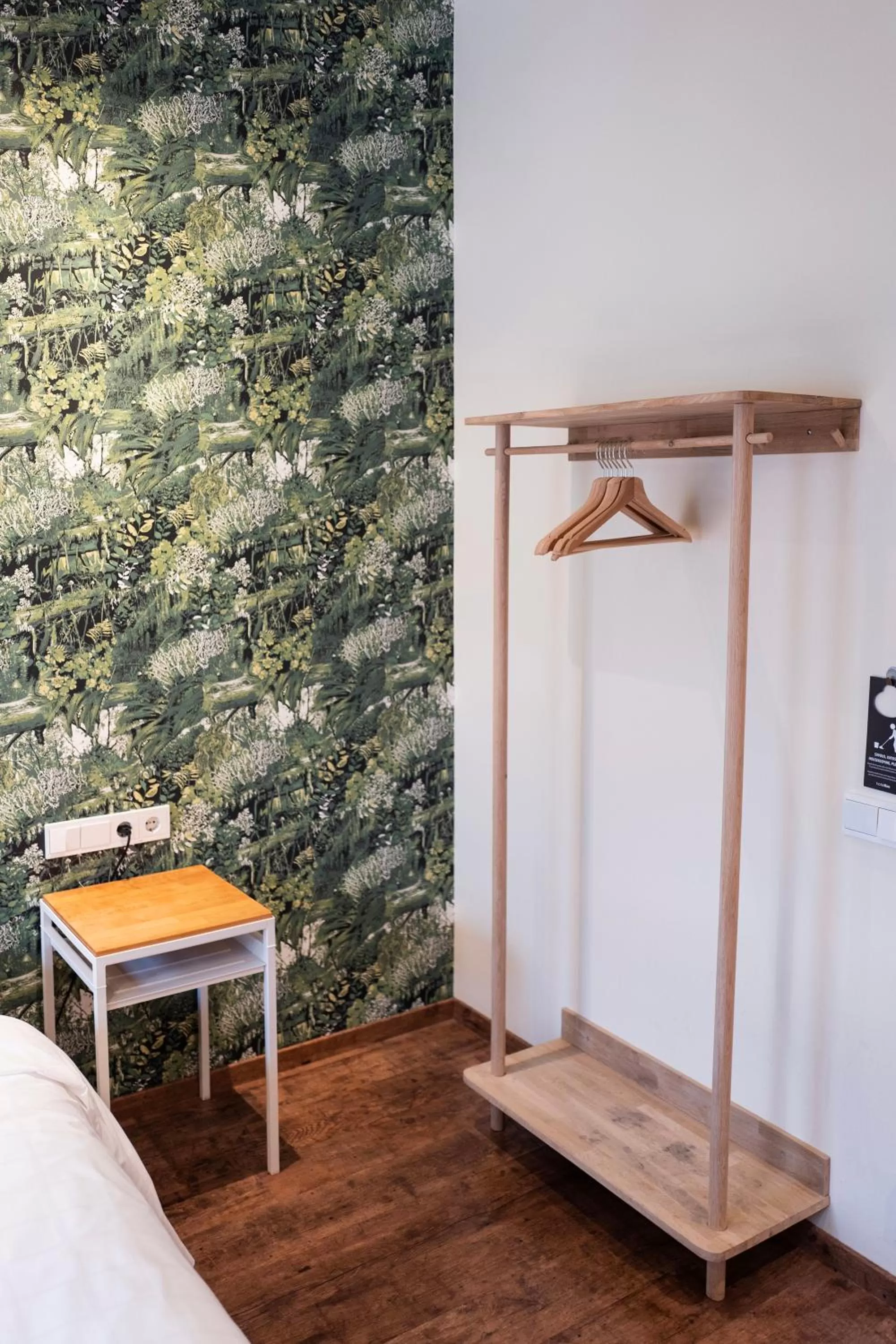 Decorative detail, Bed in Hotel Finn