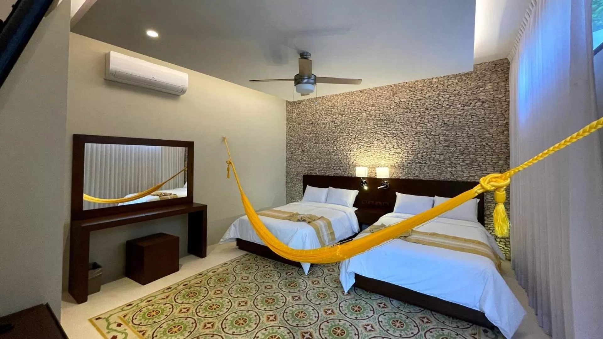 Bed in Hotel Marionetas