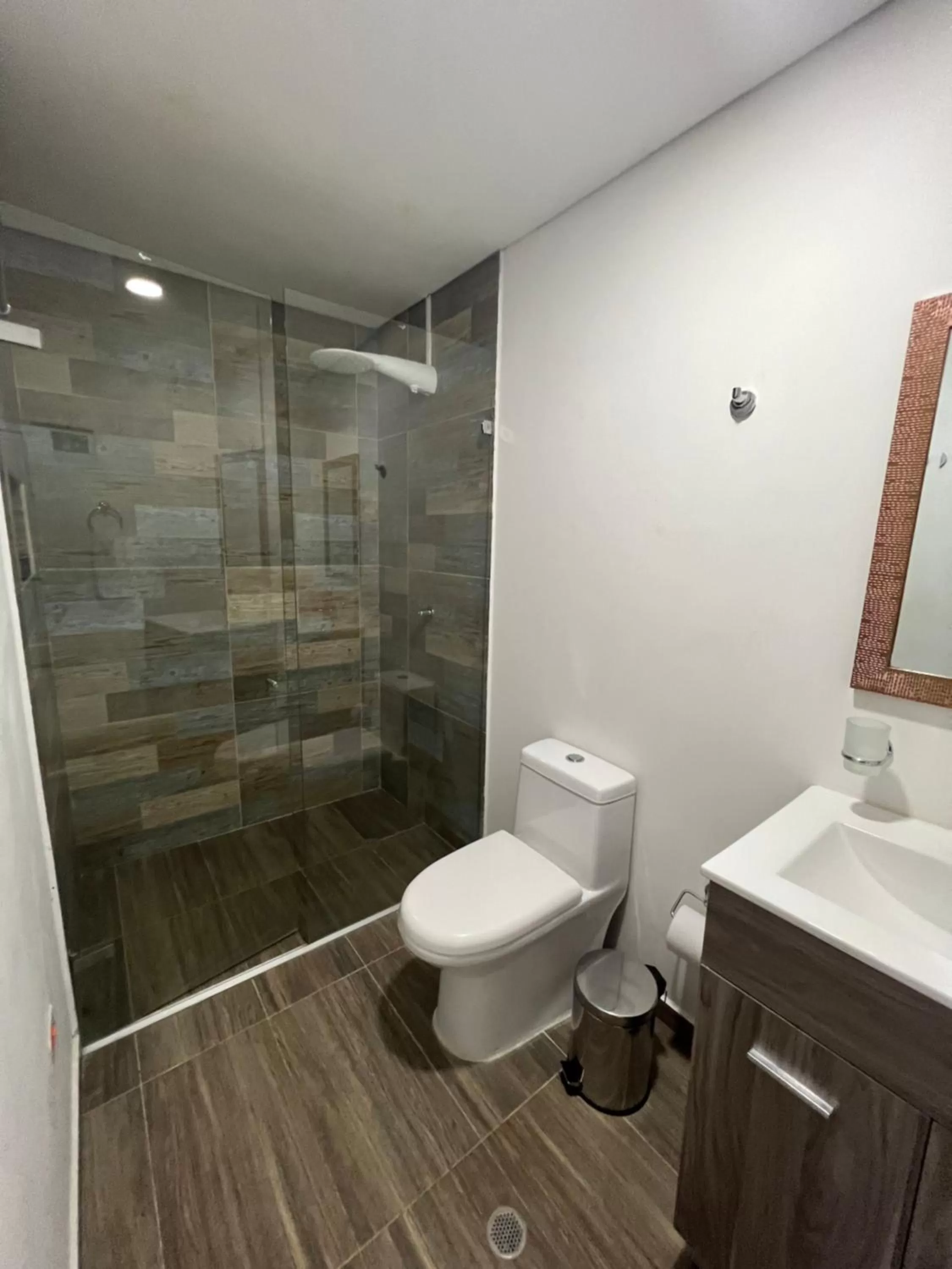 Bathroom in Hotel Boutique Casa chunuu Santa Marta