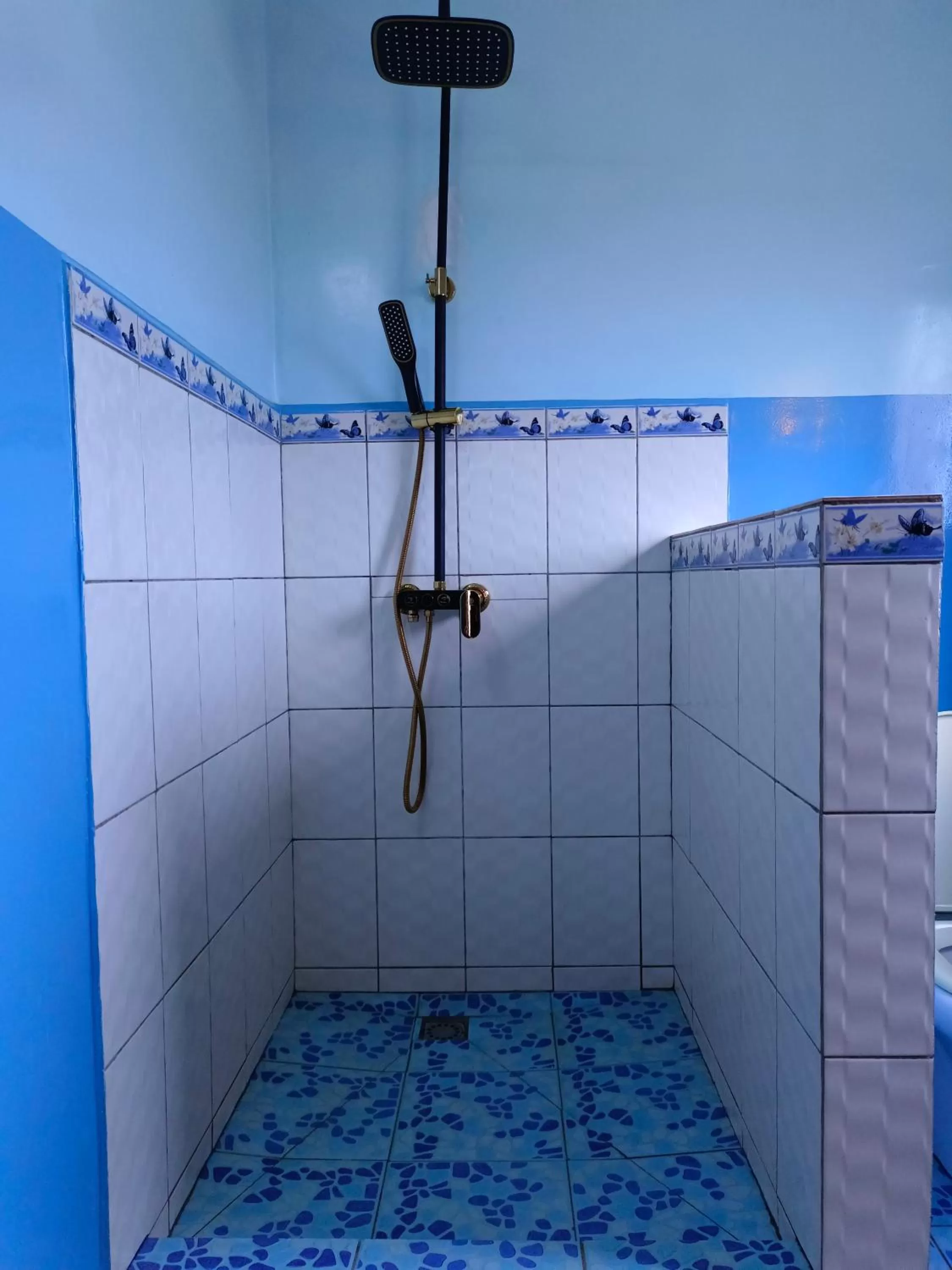 Shower in Antsirabe Hotel