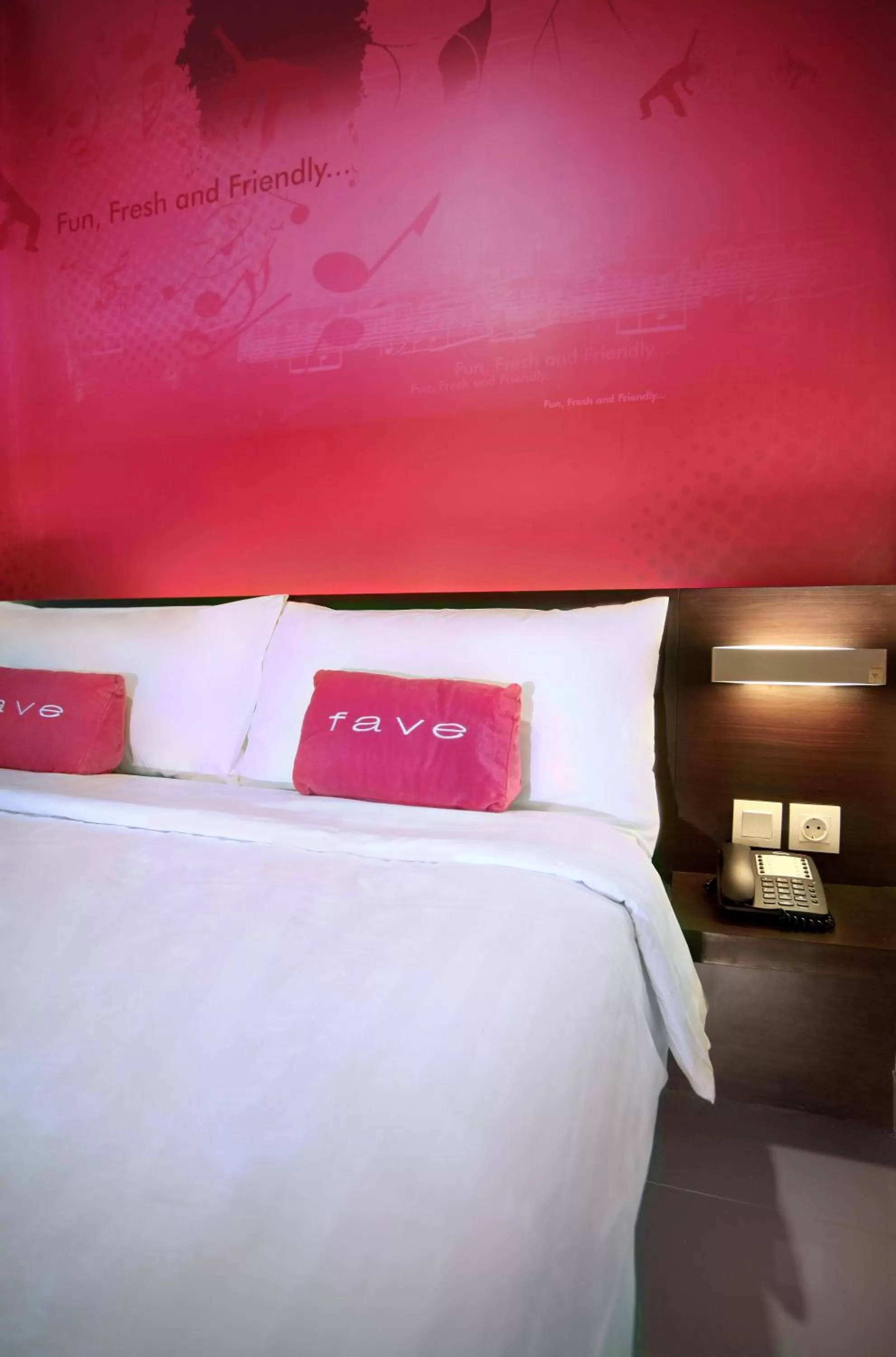 Bed in favehotel Gatot Subroto Jakarta