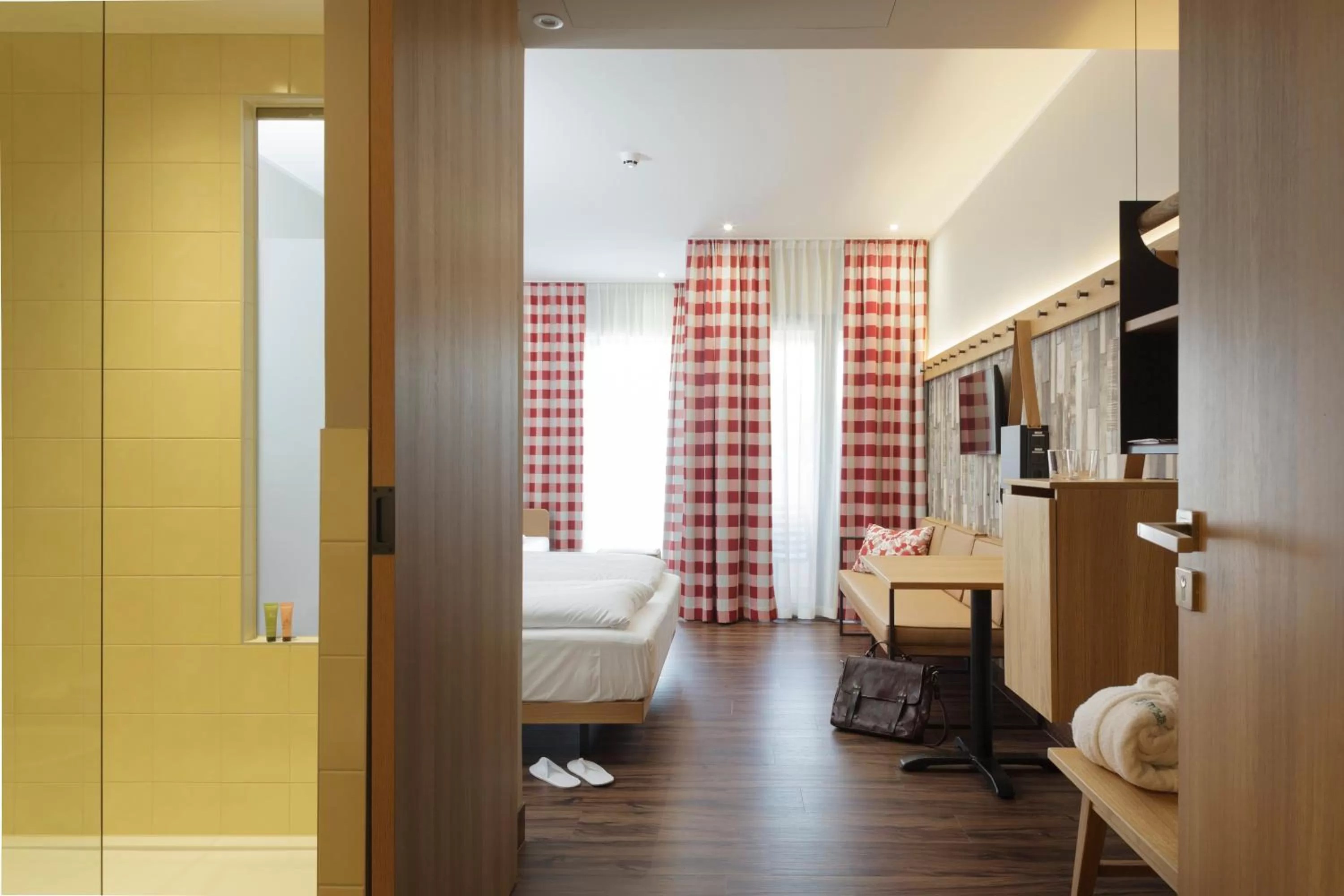 Living room, Bed in Mjus Resort & Thermal Park