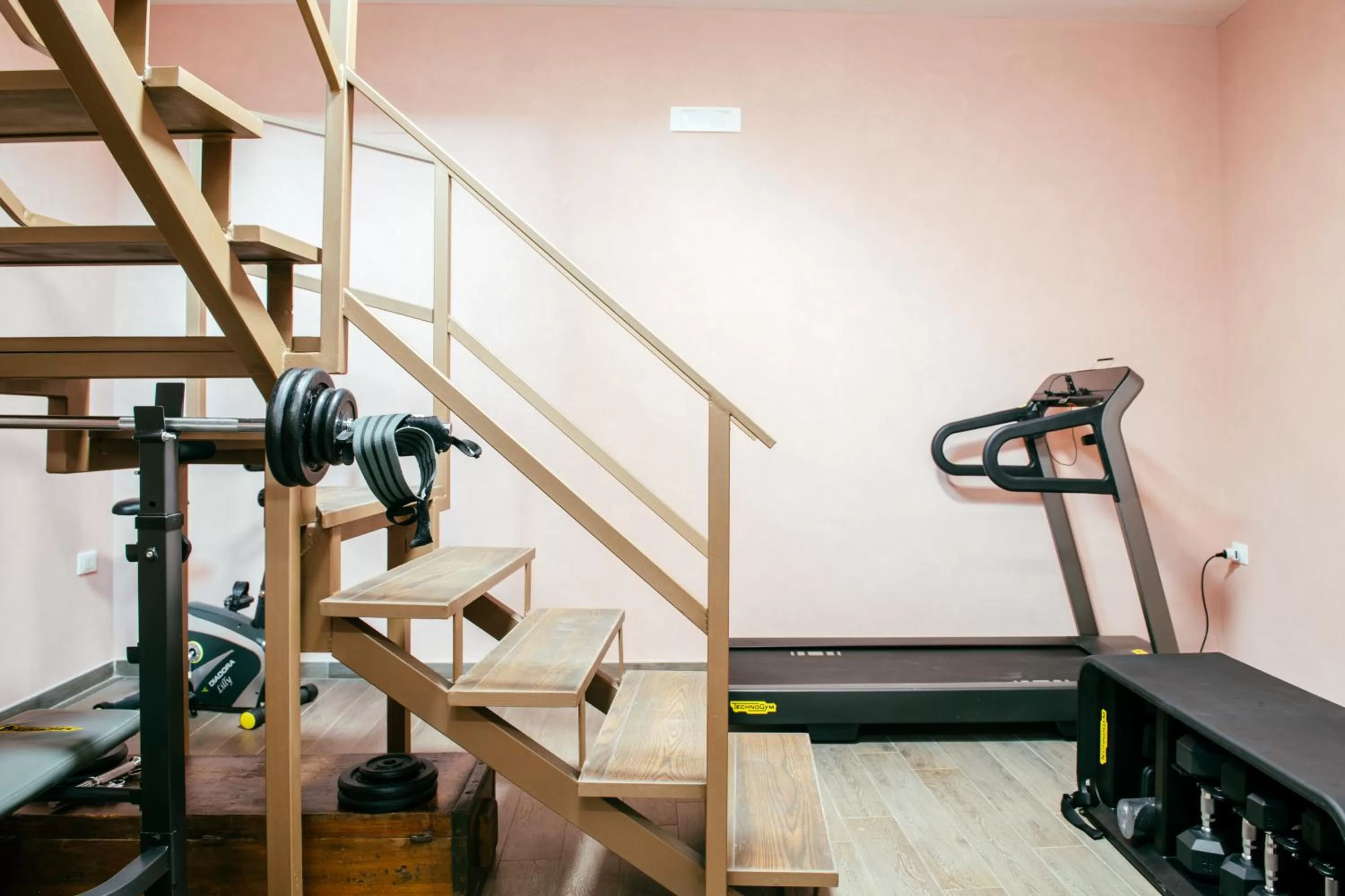 Fitness centre/facilities in Hotel Bella Napoli ristorante & spa