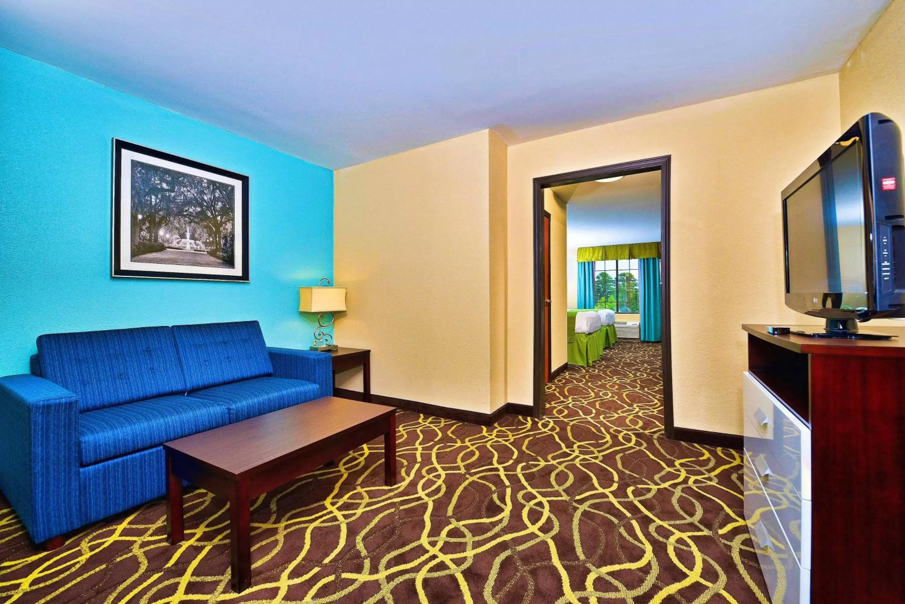 Business Queen Suite with Two Queen Beds - Non-Smoking in Best Western Plus Savannah Airport Inn and Suites