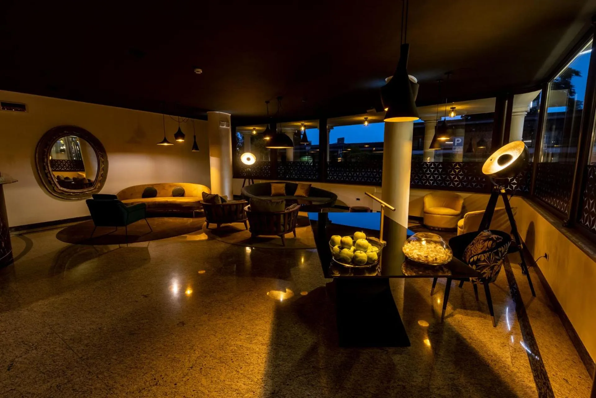 Lobby or reception in Mefuta Hotel