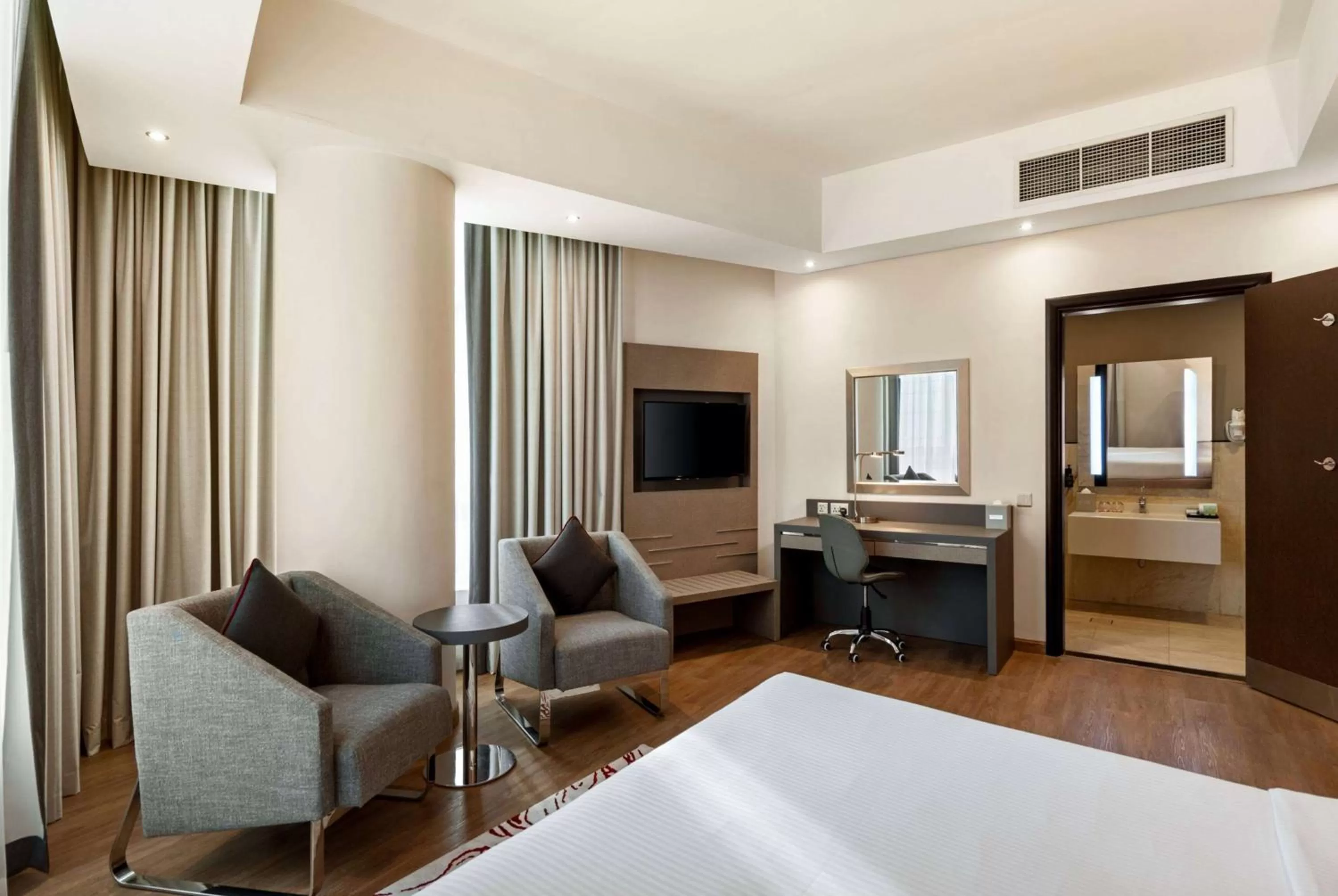 Photo of the whole room, Bed in Ramada by Wyndham Dubai Barsha Heights