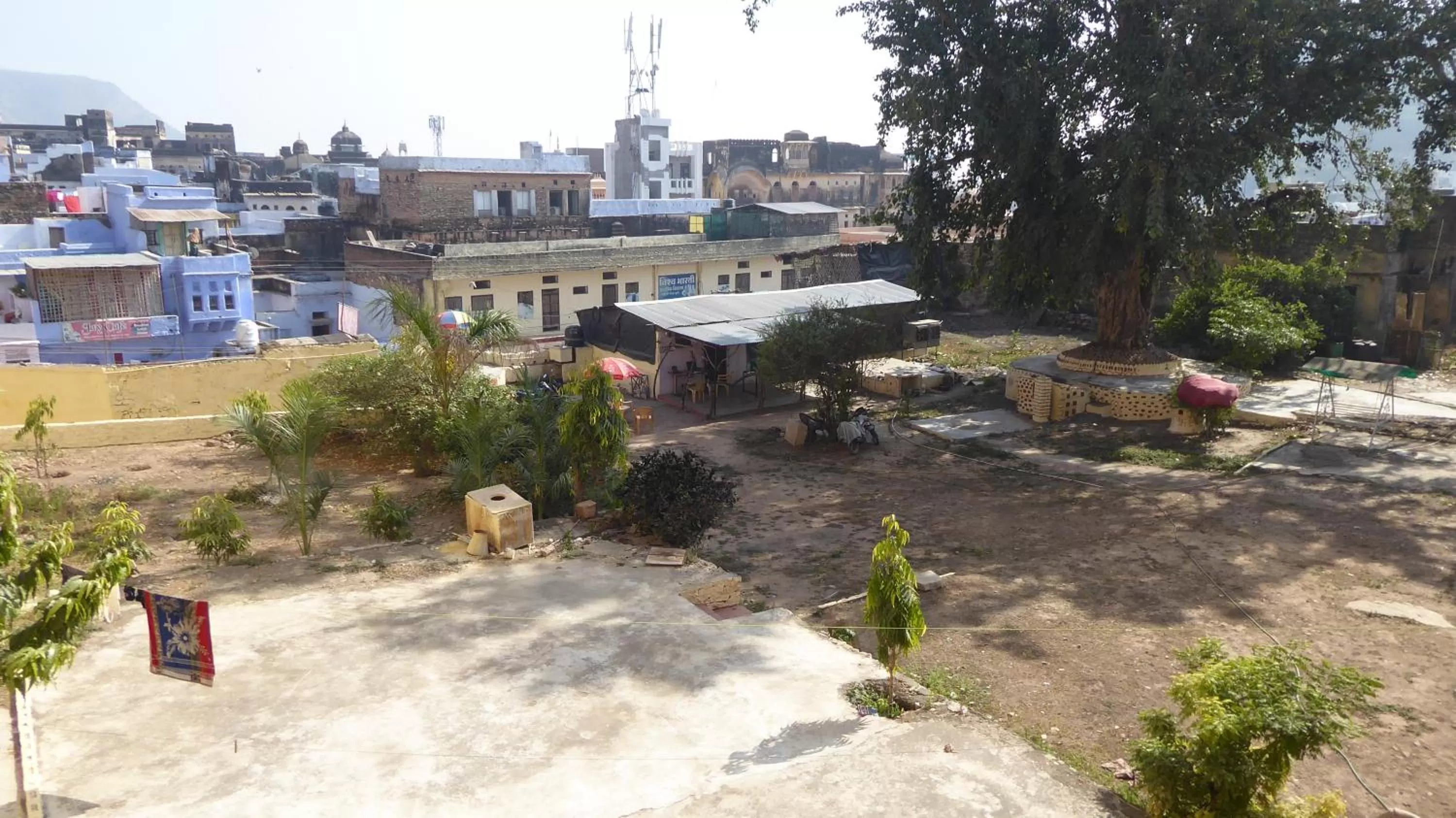 Garden view in Haveli Elephant Stable