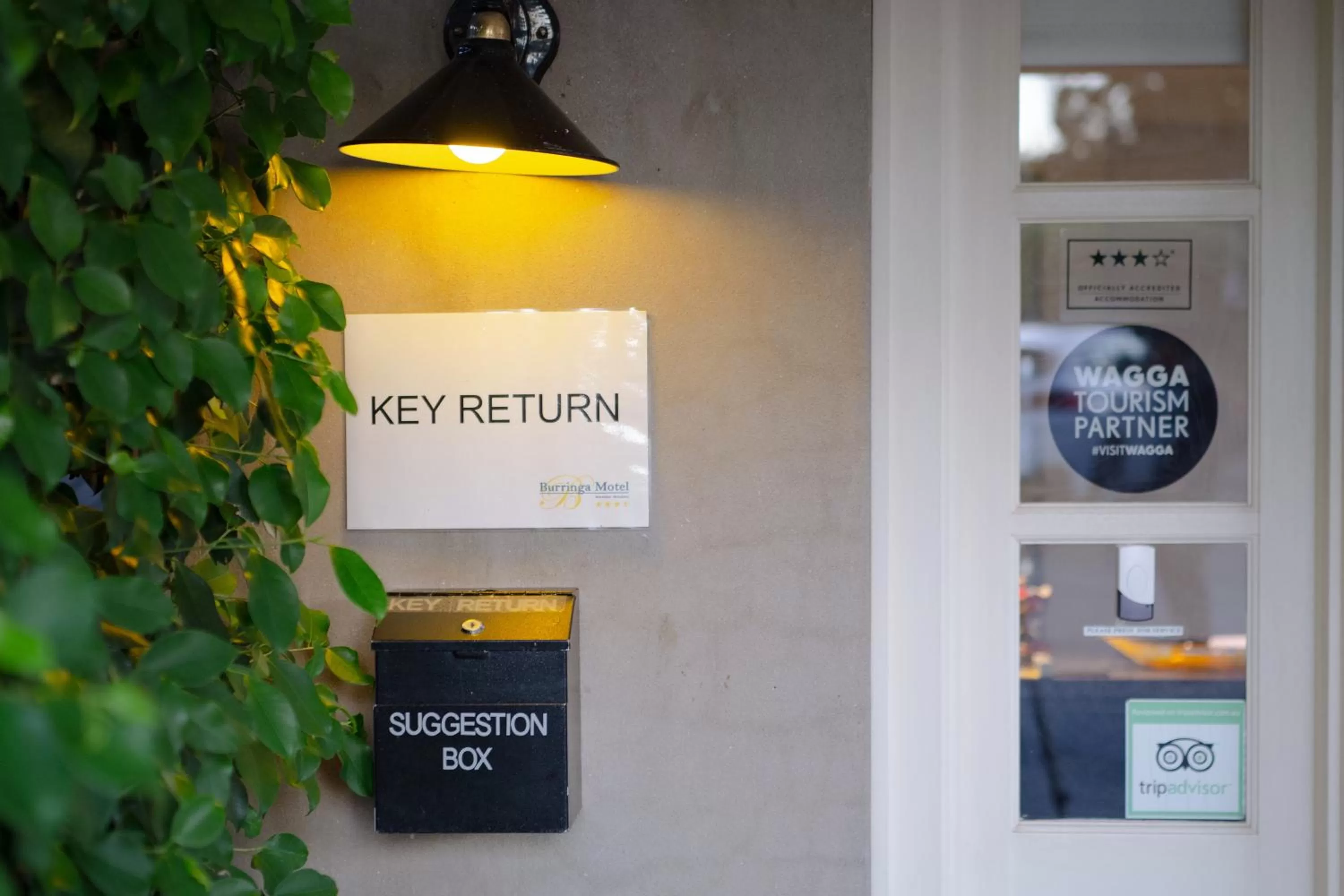 Lobby or reception in Burringa Garden Motel