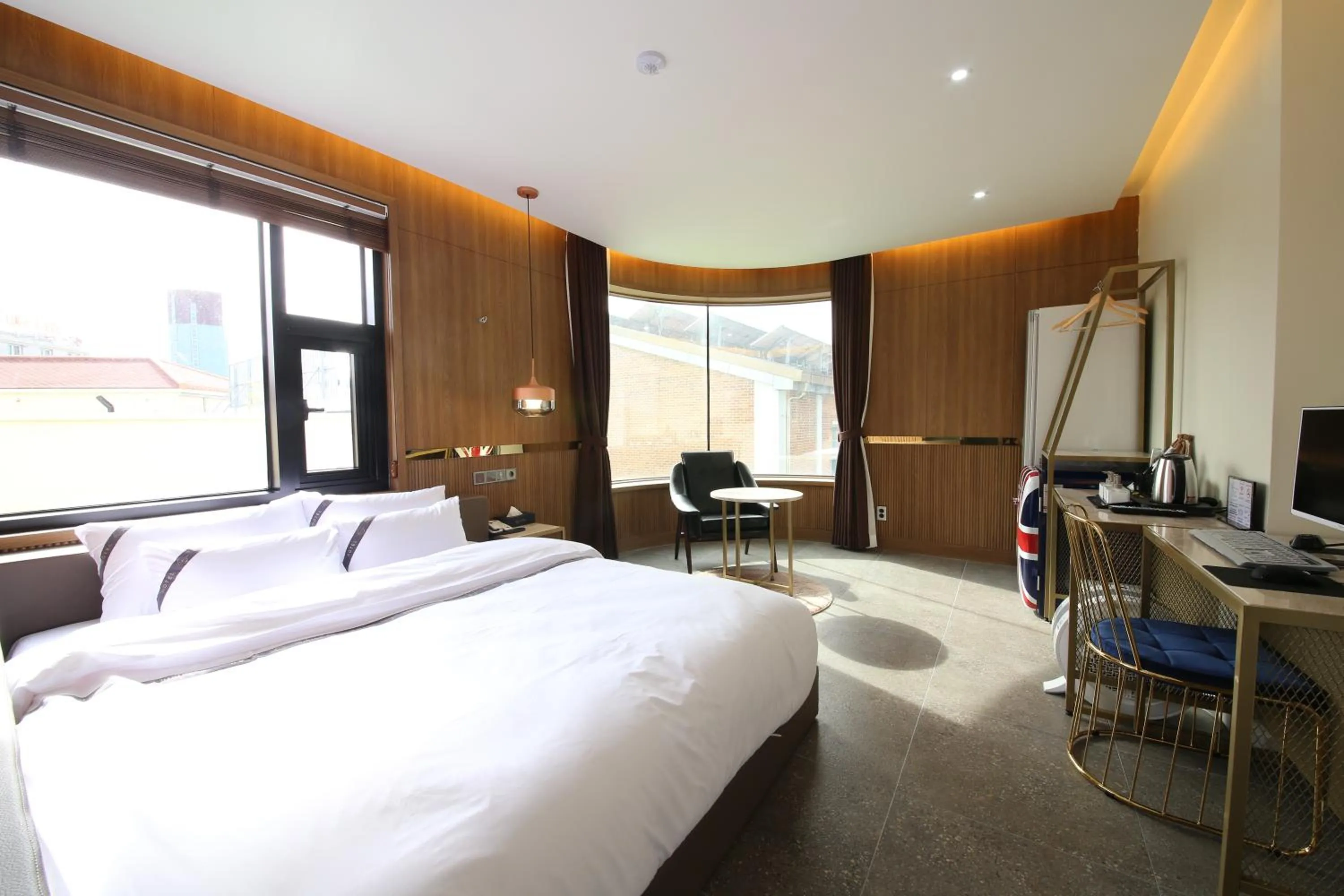 Bed in Suncheon Divine Hotel