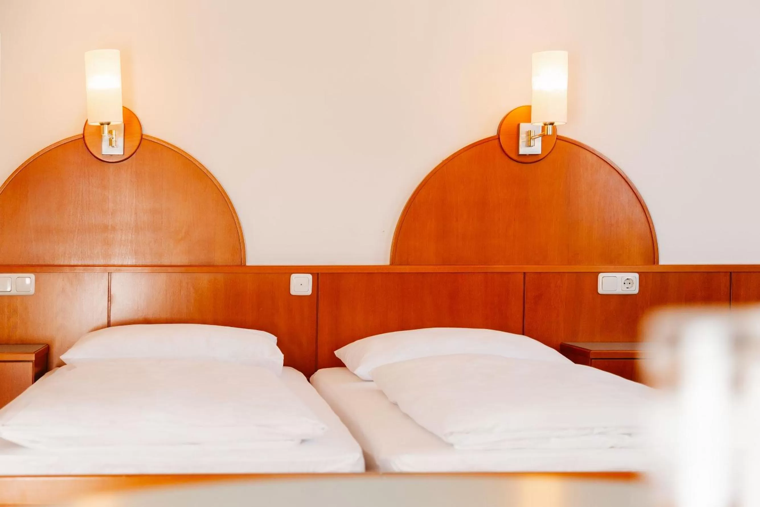 Bed in Hotel Liebmann