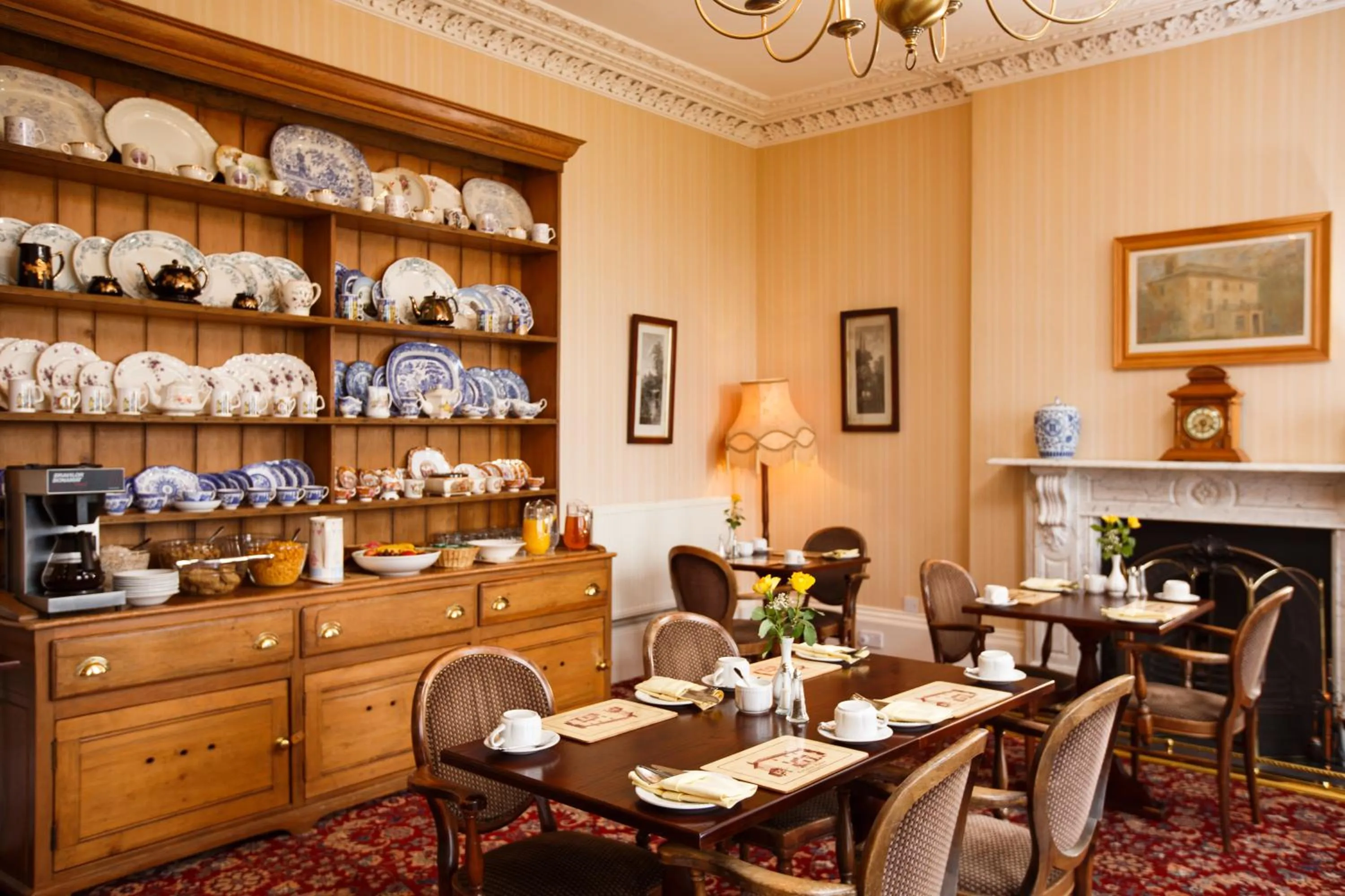 Dining area in Portclew House