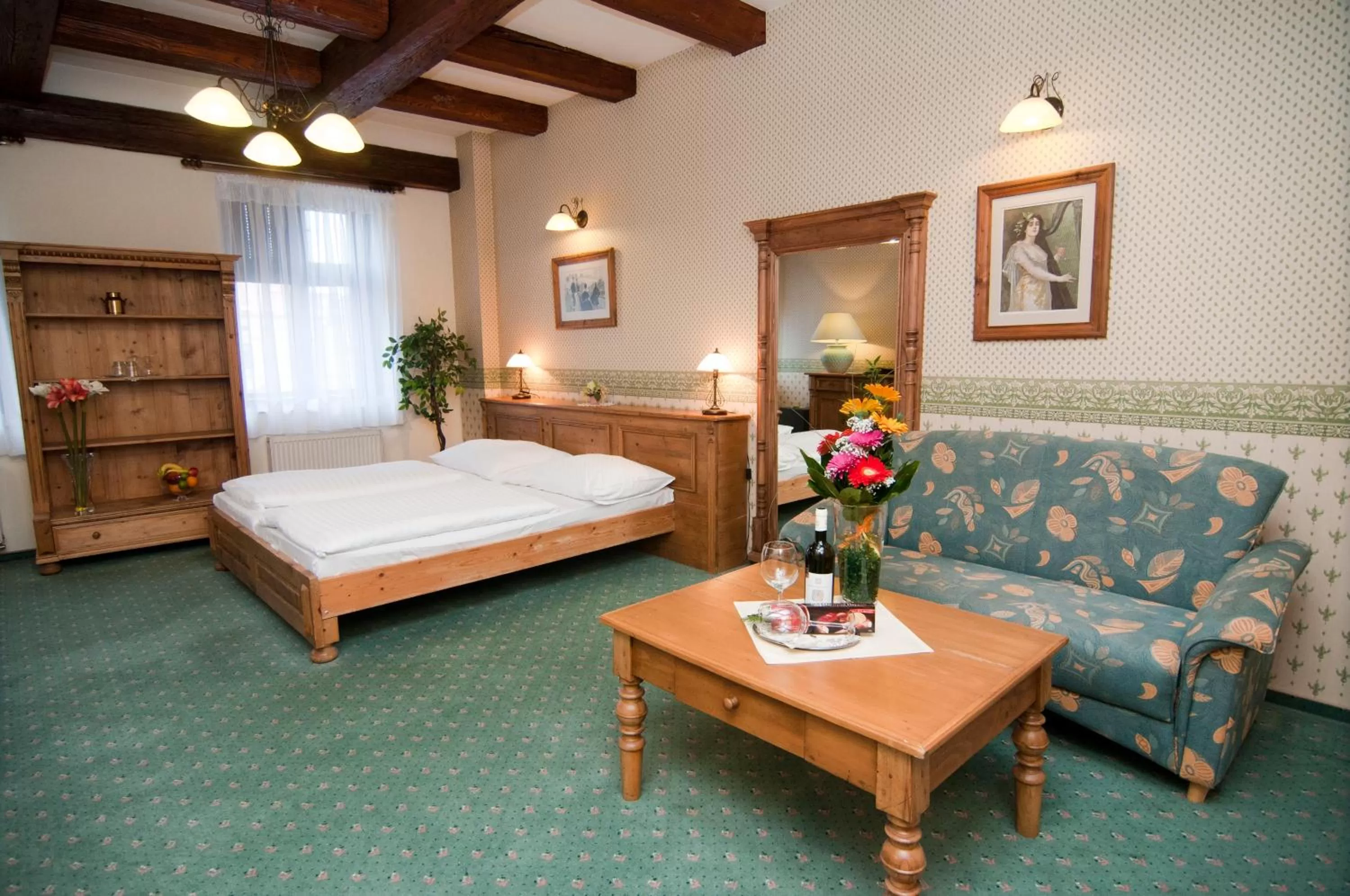 Photo of the whole room, Bed in Hotel & Caffe Silesia