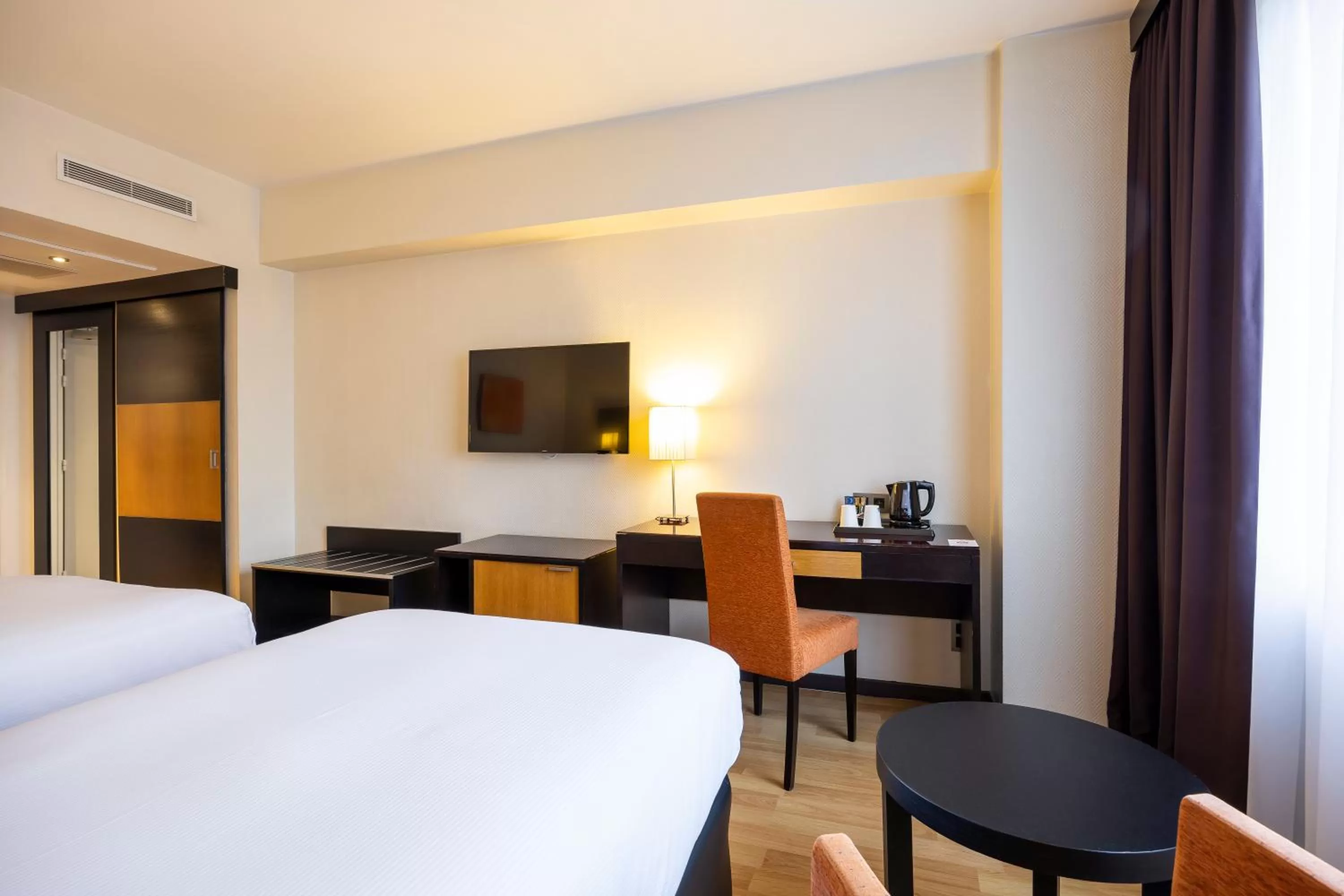 Bedroom, Bed in a&o Brussel Centrum