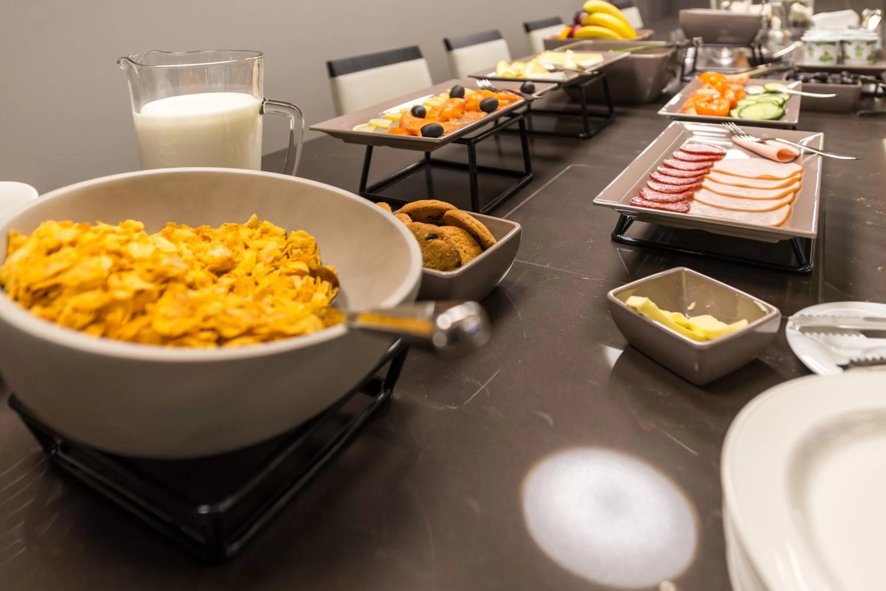 Breakfast in Hotel Vilnia