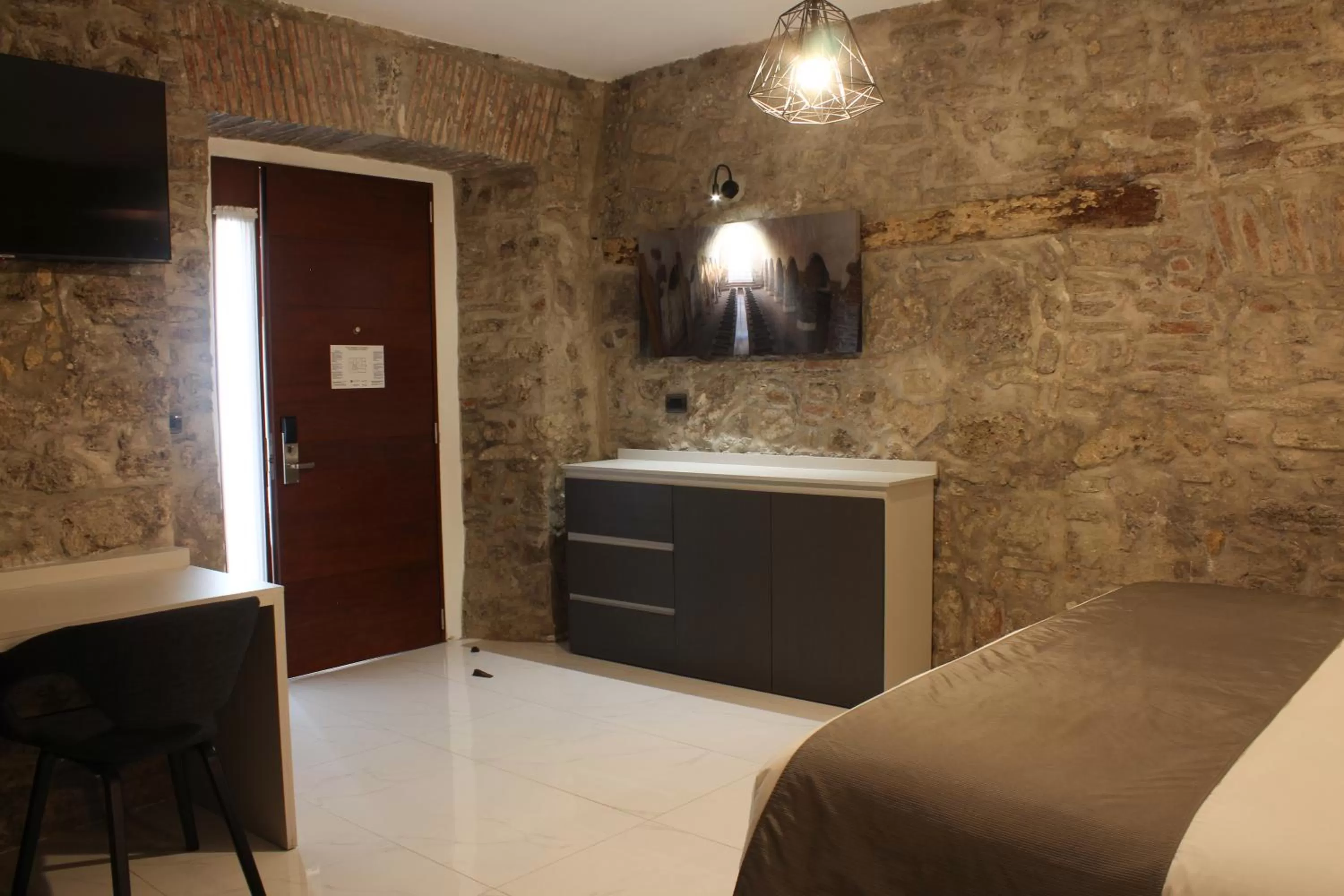 TV and multimedia, Bed in Hotel Boutique Casona de Santa Clara