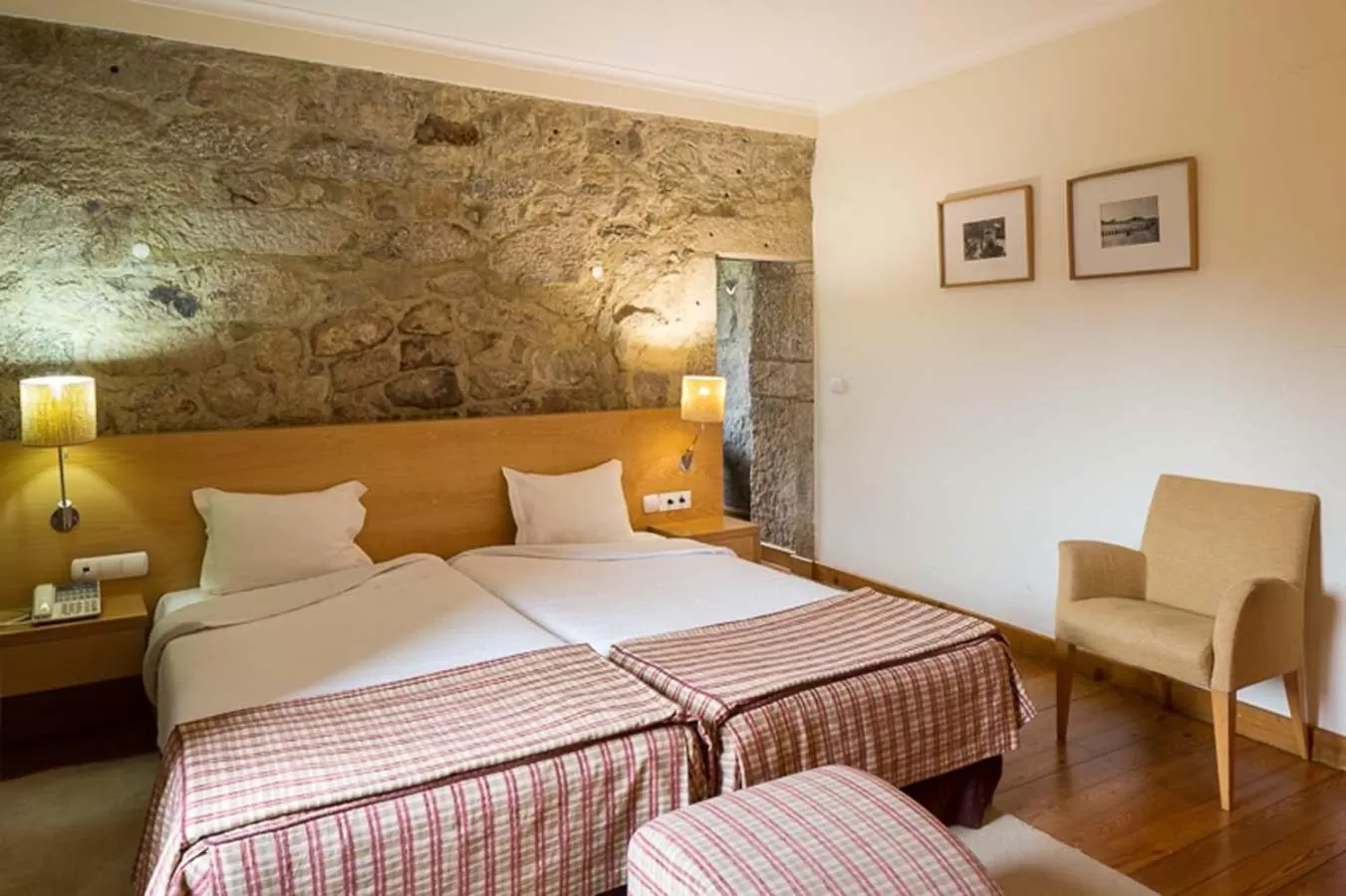 Bed in Hotel Rural de Charme Maria da Fonte