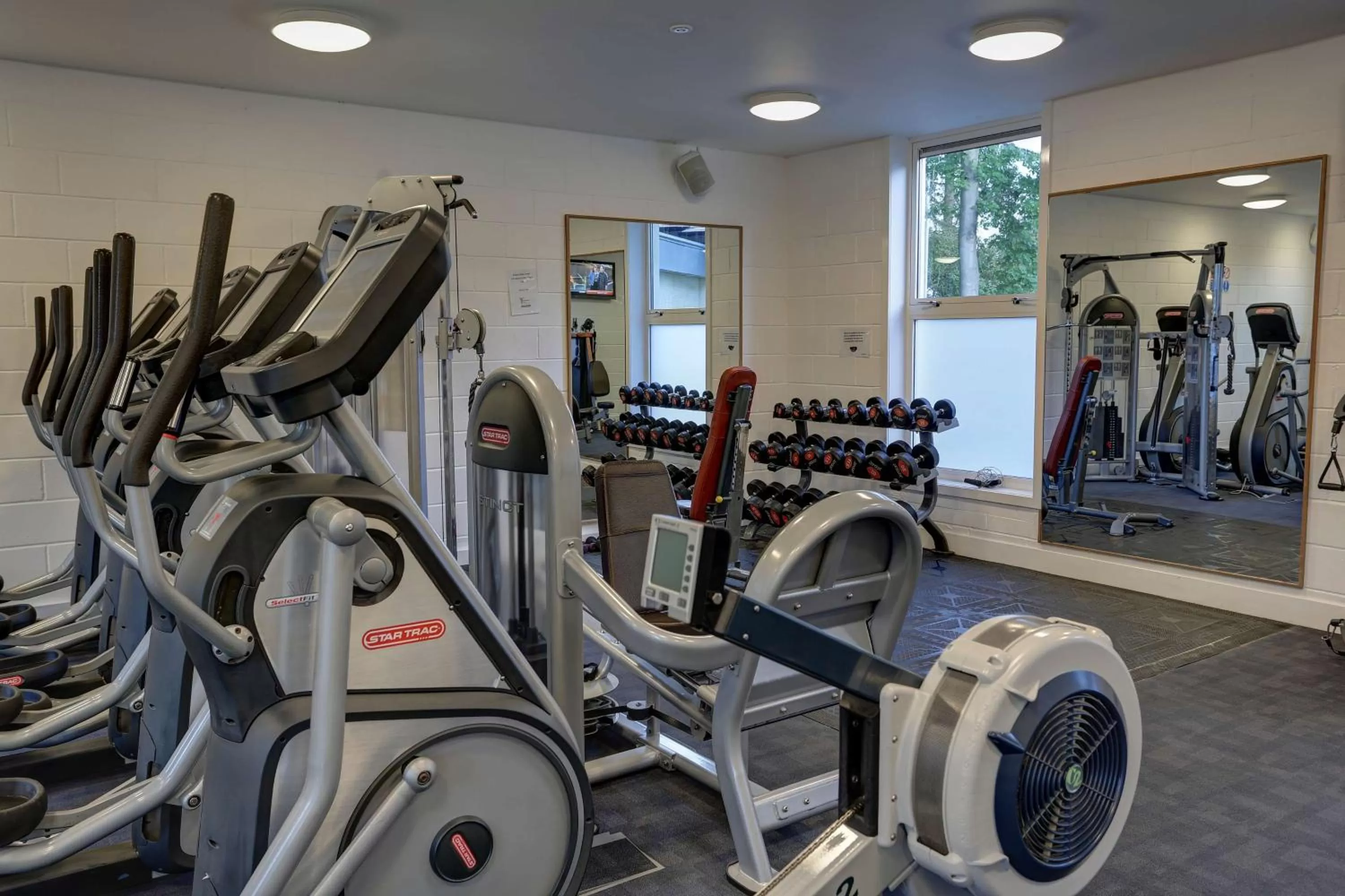 Fitness centre/facilities in Best Western Balgeddie House Hotel