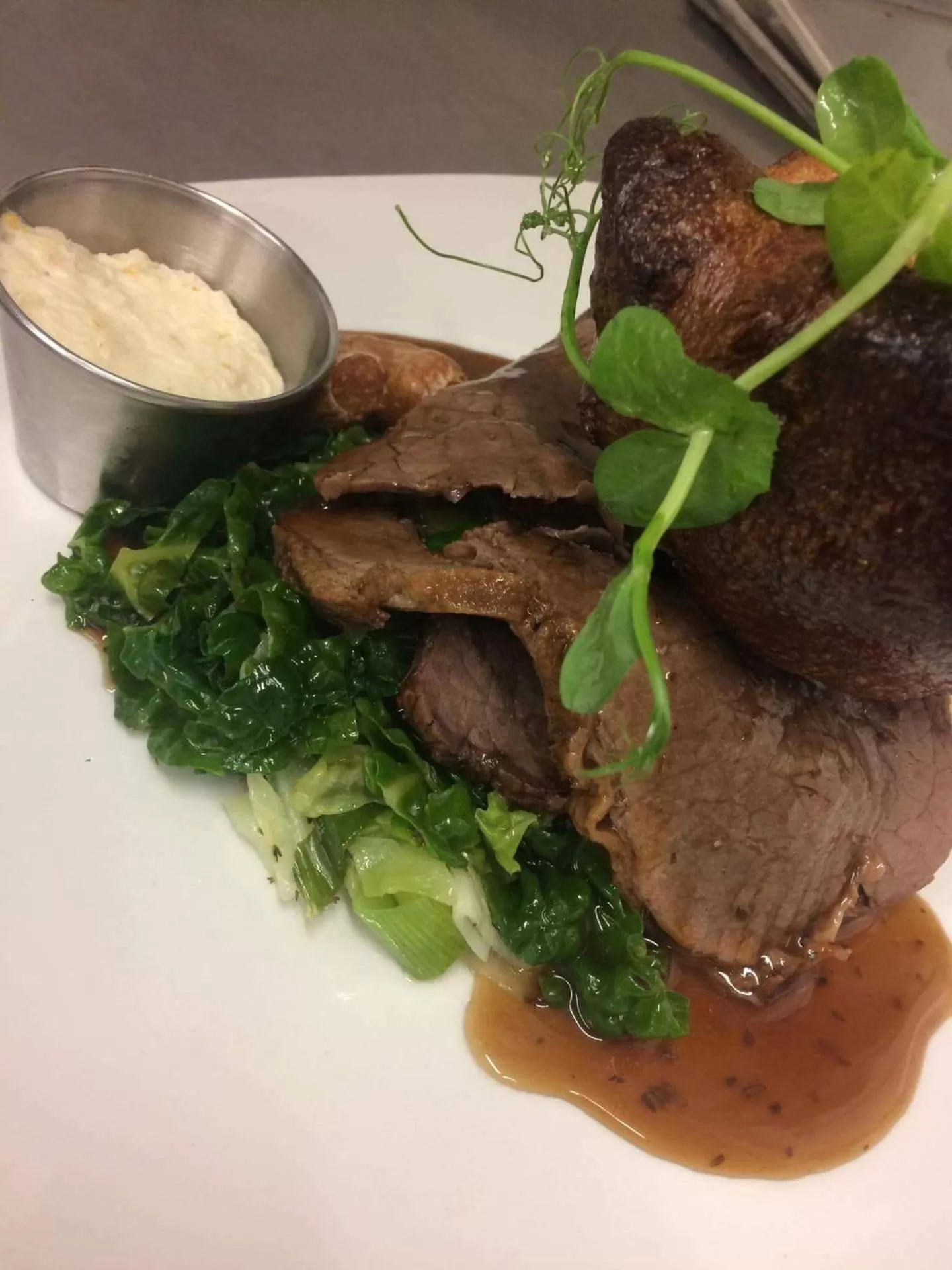 Food close-up in The Fairburn Hotel