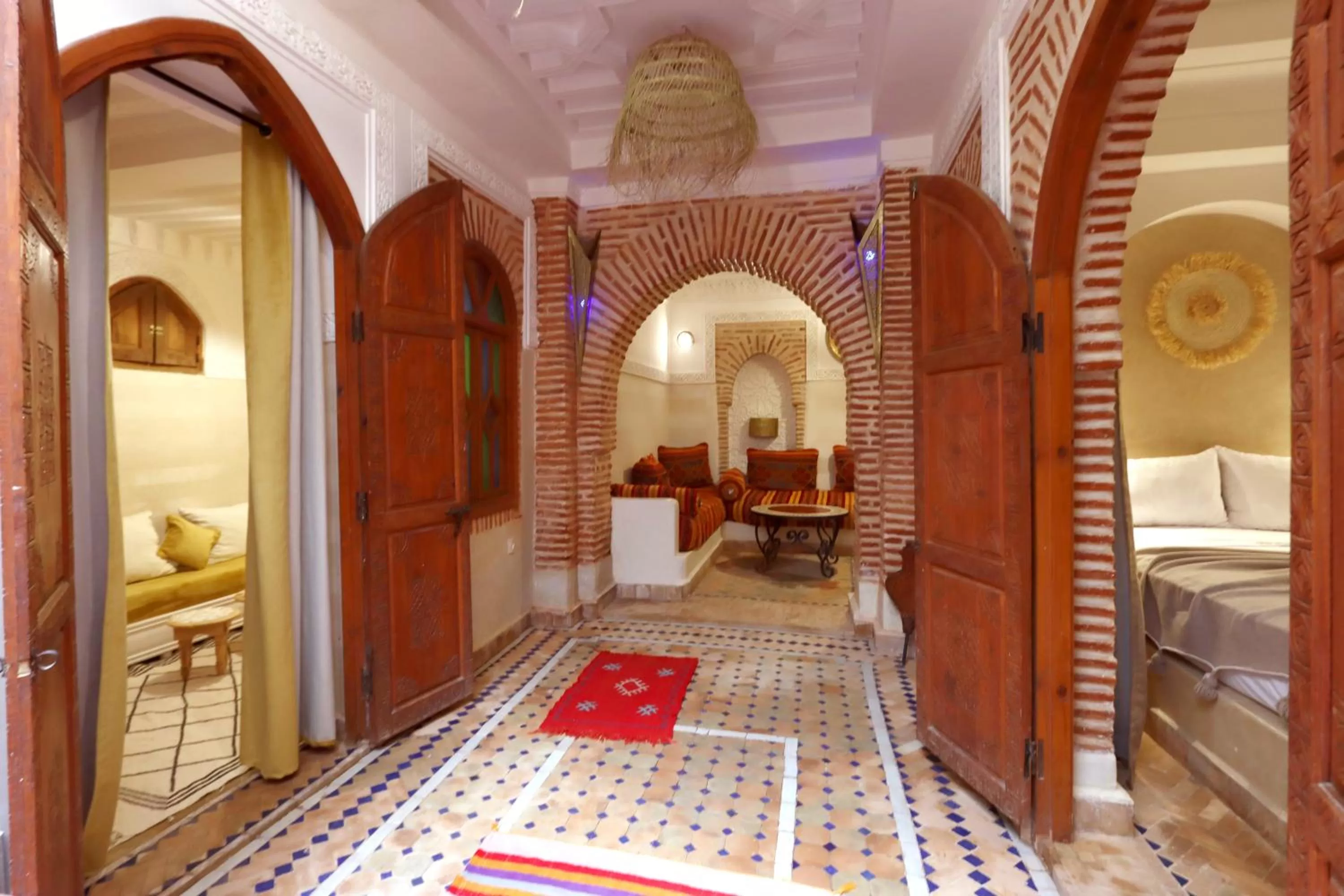Living room in Riad Venezia