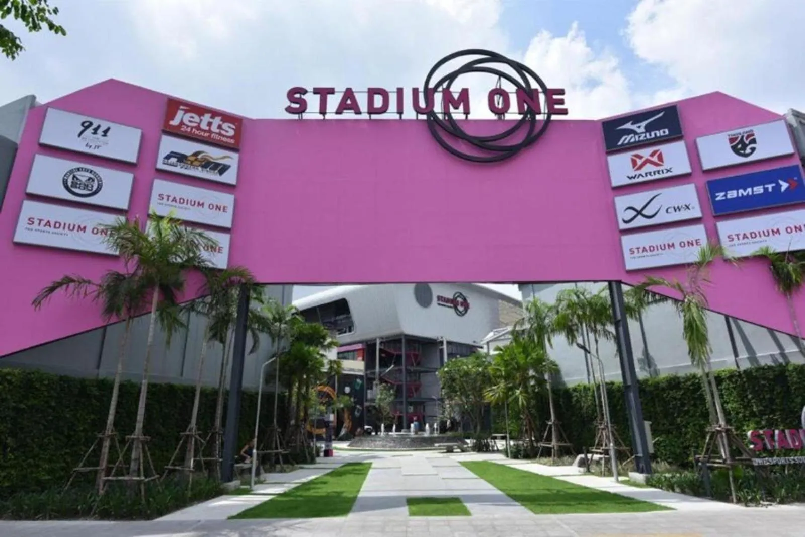 Nearby landmark in Siam Stadium Hostel