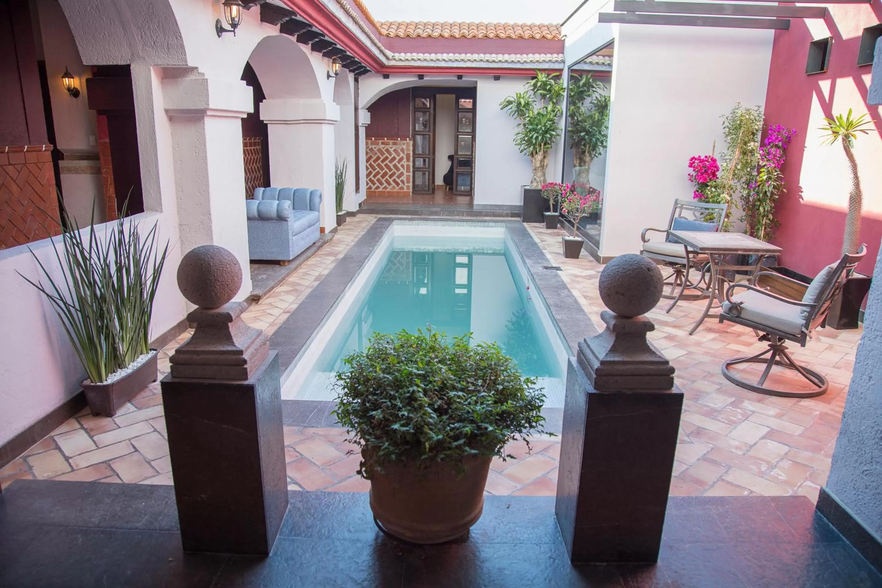 Swimming pool in Casa Eva Hotel Boutique & Spa
