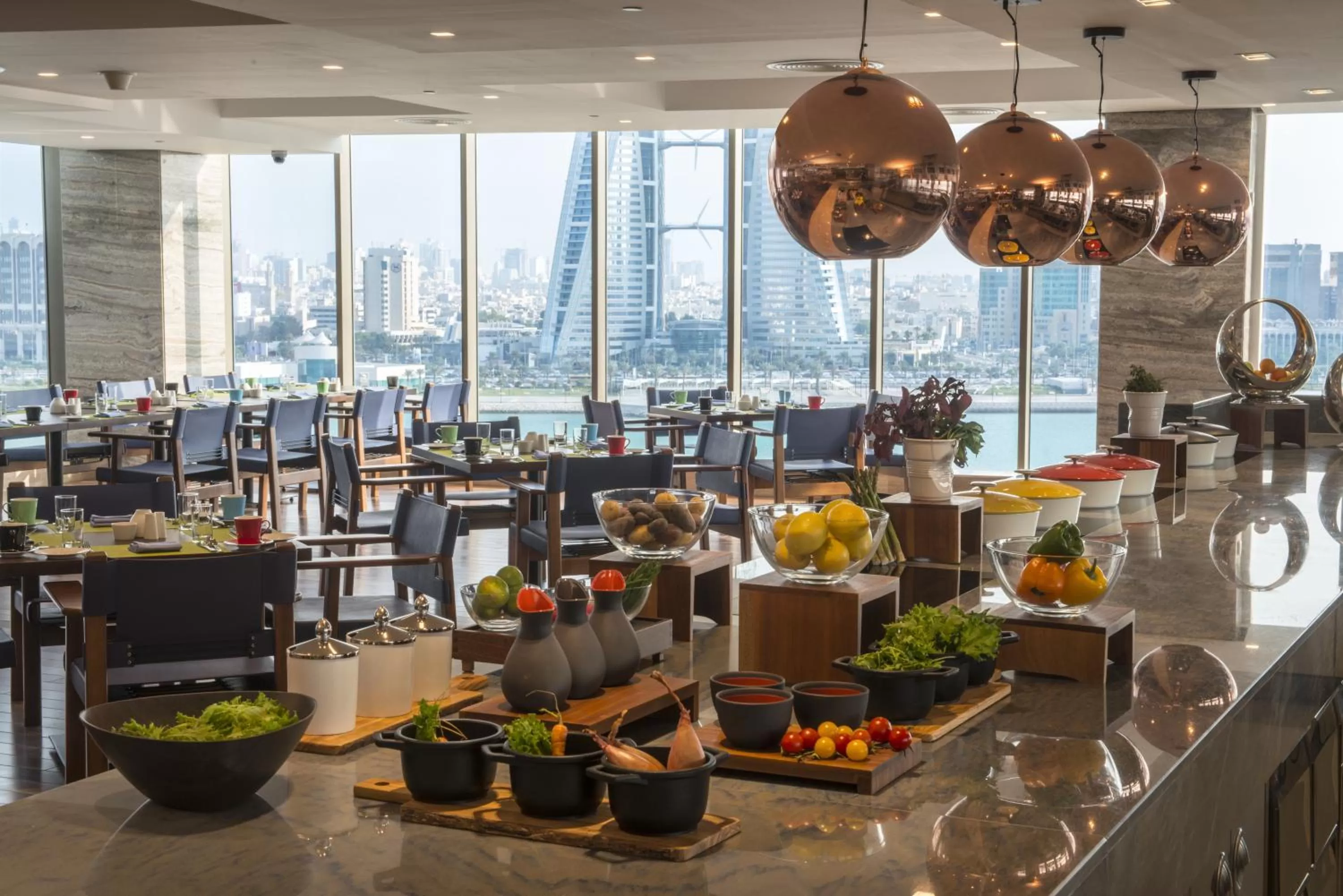 Restaurant/places to eat in Wyndham Grand Manama