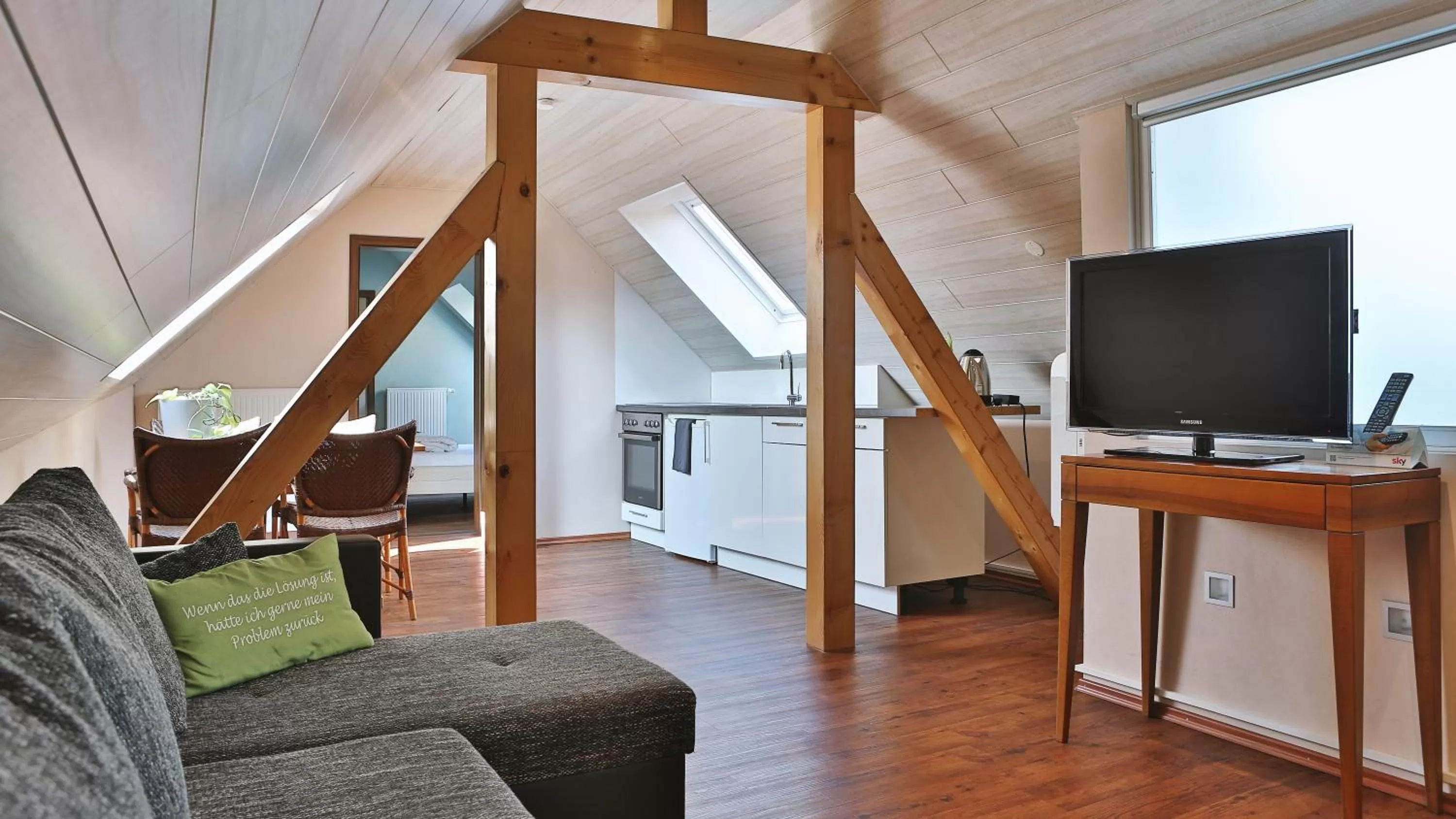 Living room in Burgers Hotel