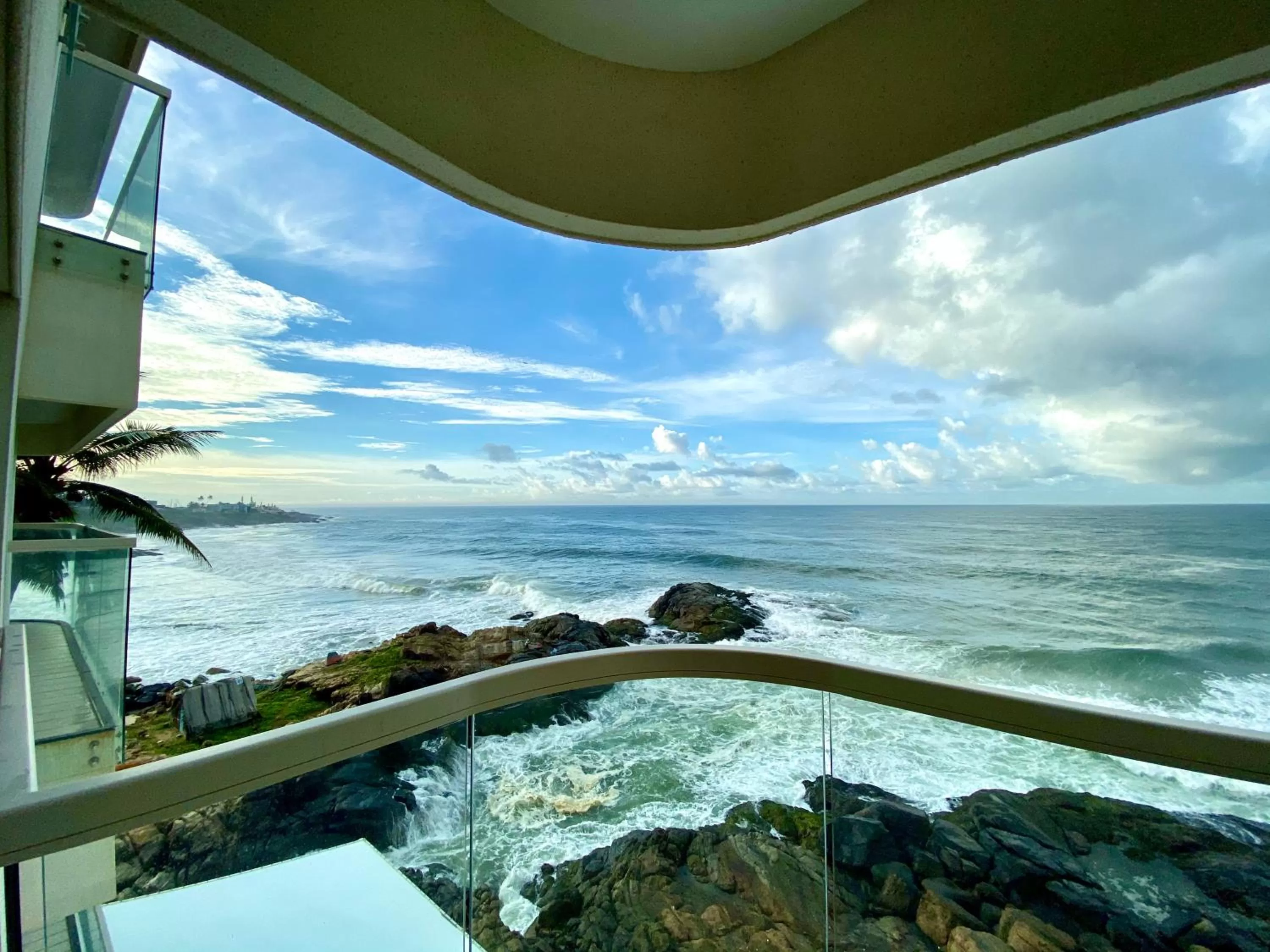 Sea view in Rockholm at the Light House Beach