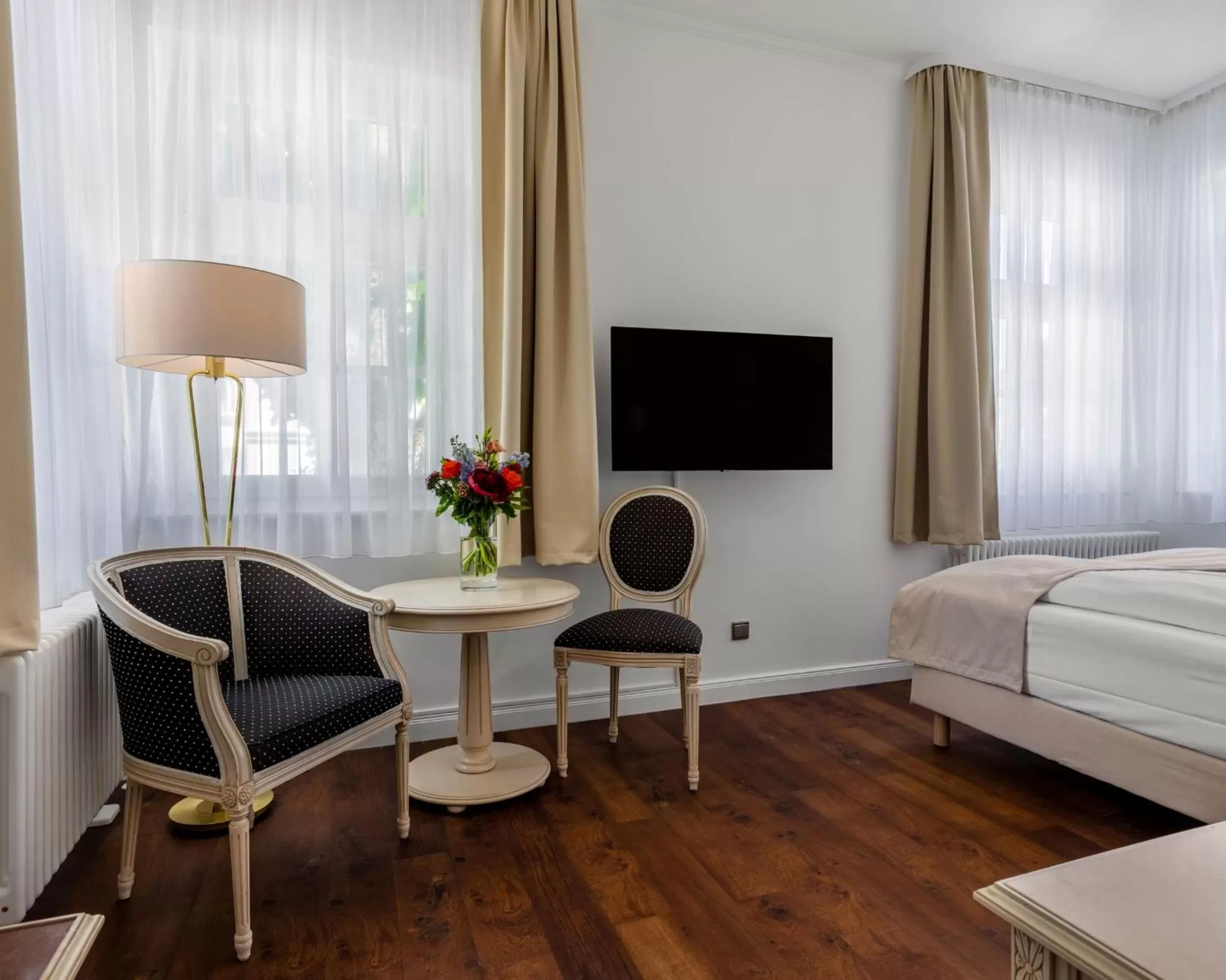 TV and multimedia, Bed in Villa Salve