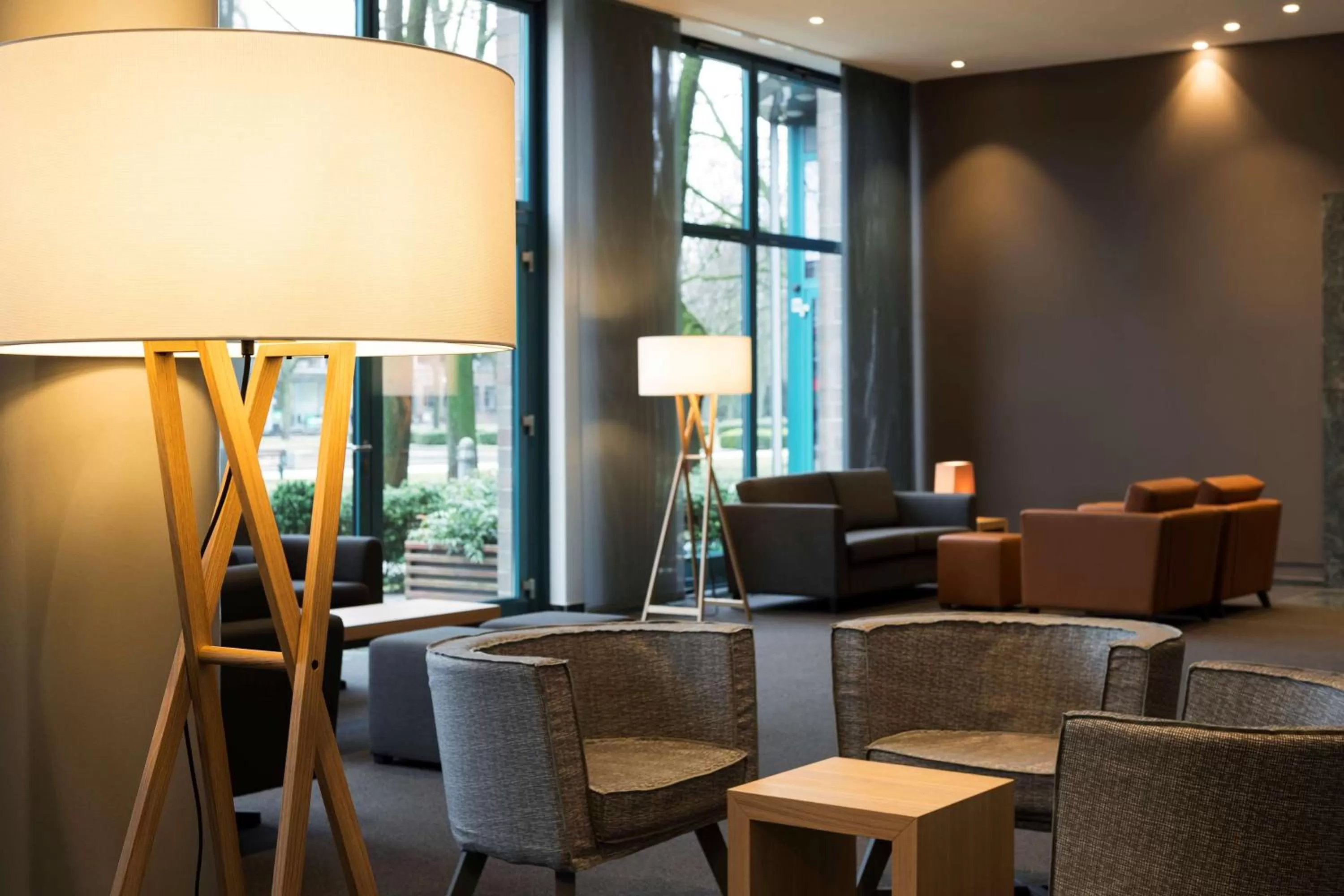 Lobby or reception in ATLANTIC Hotel Airport