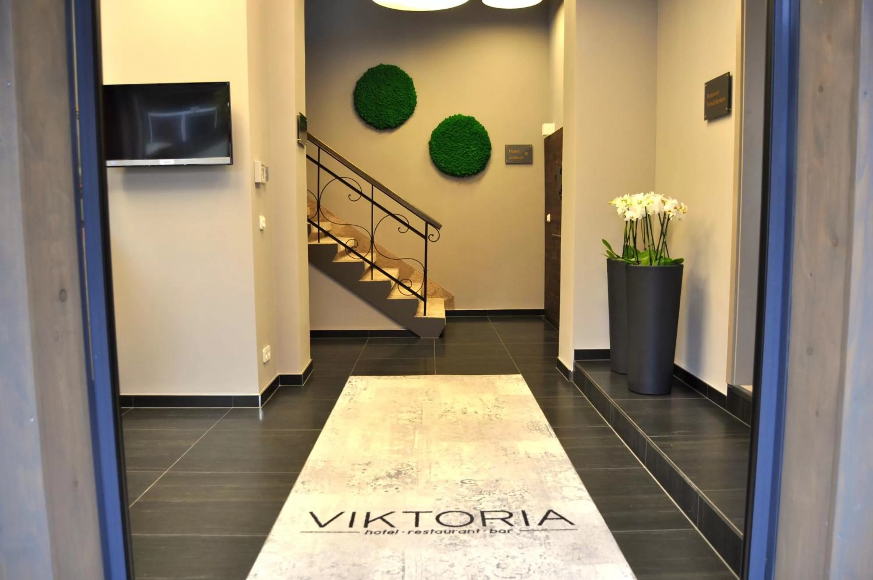 Facade/entrance in StrandBerg's Designhotel Viktoria