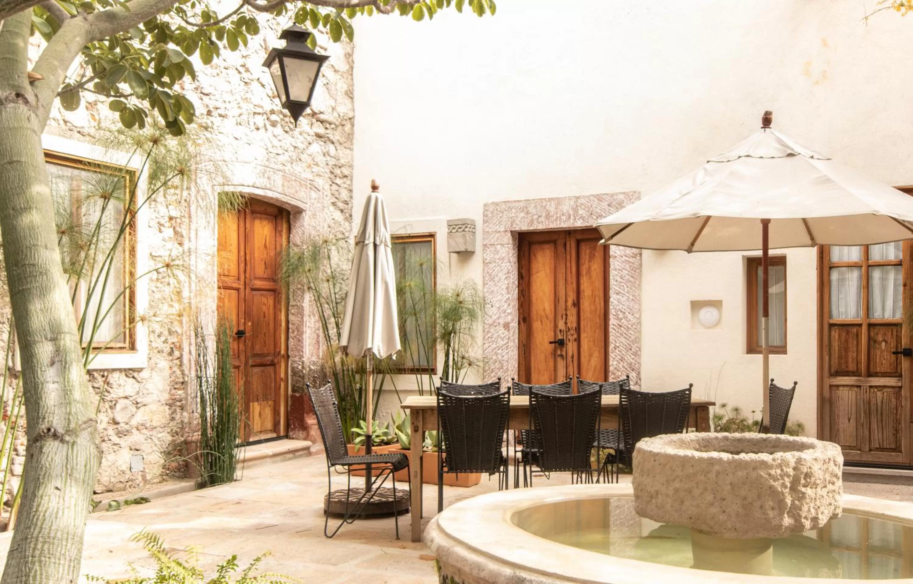 Patio in Orchid House San Miguel de Allende