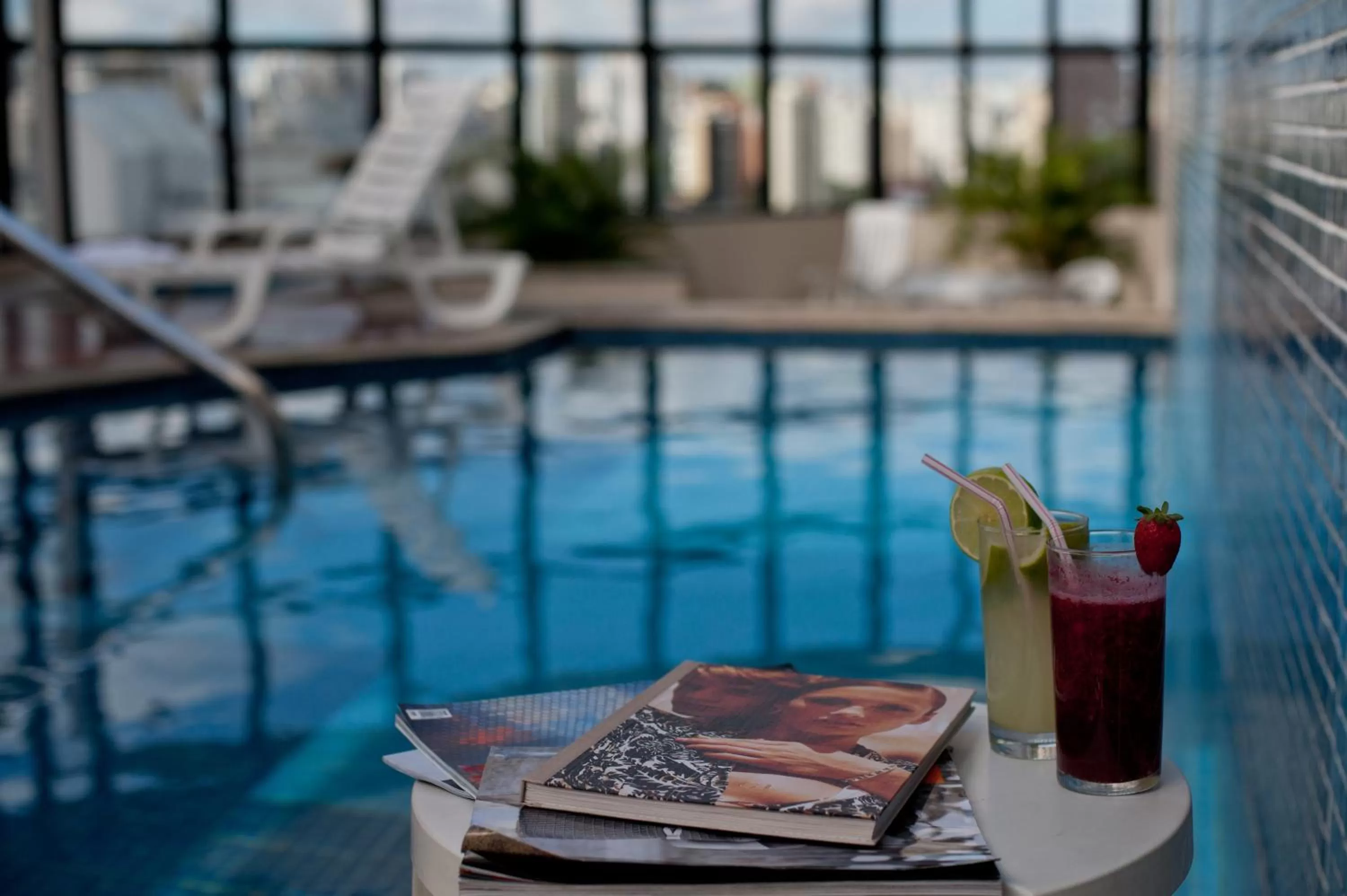 Swimming pool in Ninety Hotel