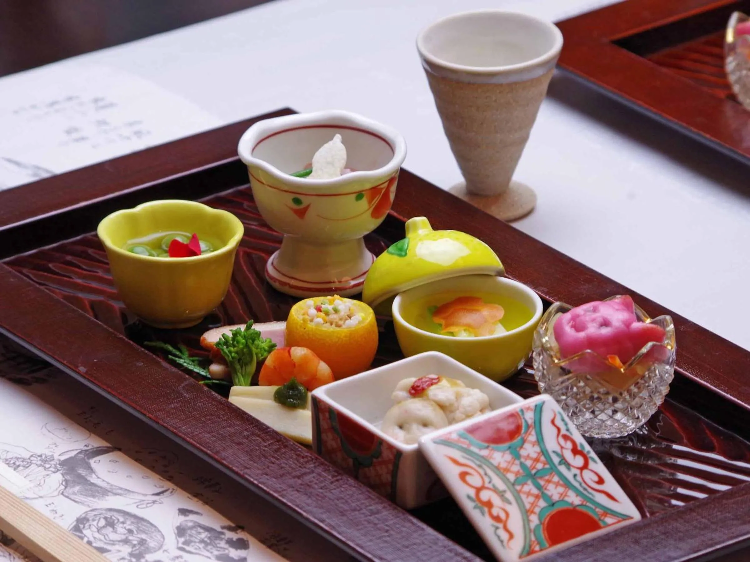 Dinner in Okuno Hosomichi