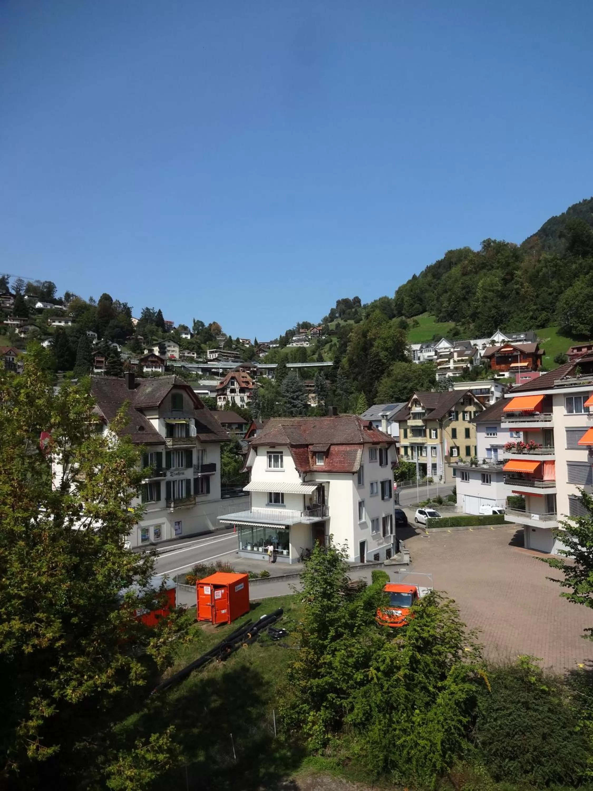 Natural landscape in Hotel Schweizerhof