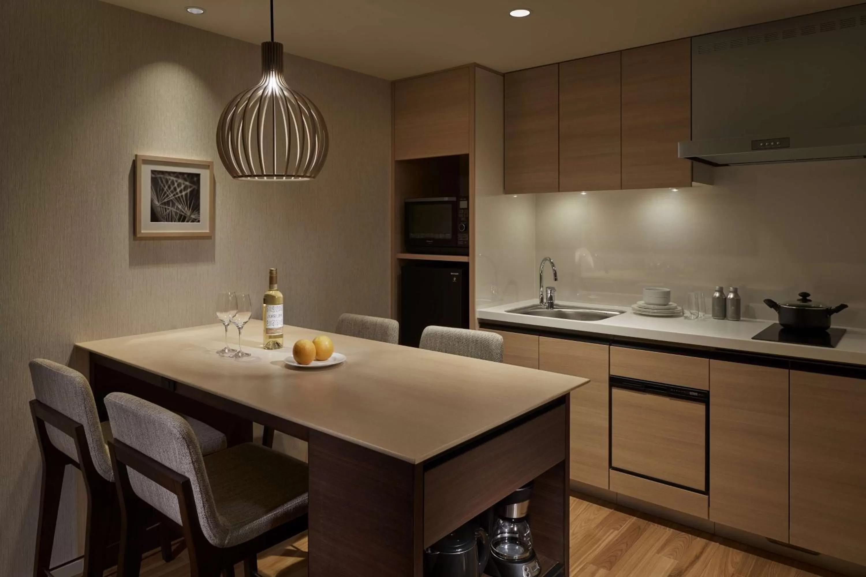 Photo of the whole room in Hyatt House Kanazawa