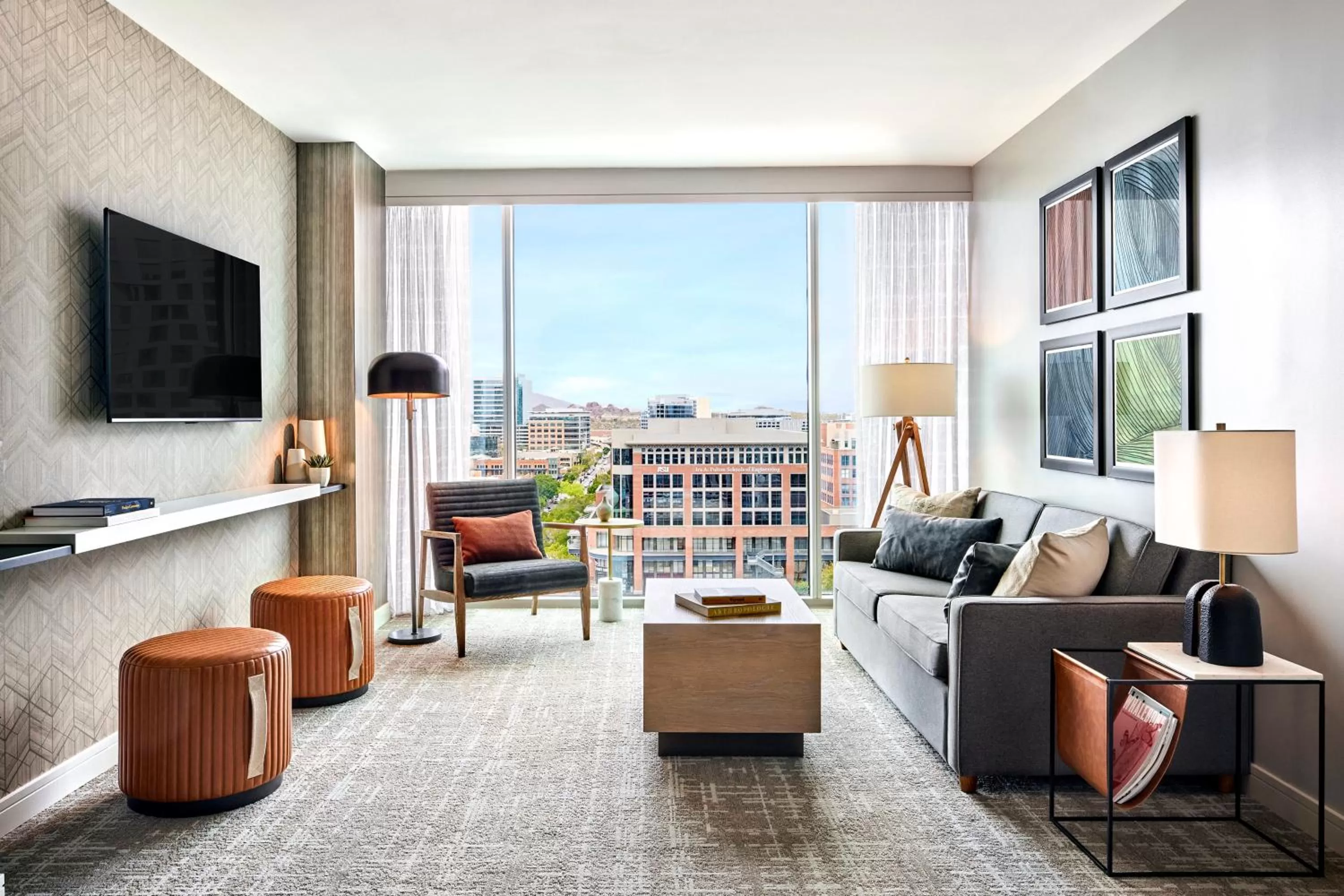 Photo of the whole room in Omni Tempe Hotel at ASU