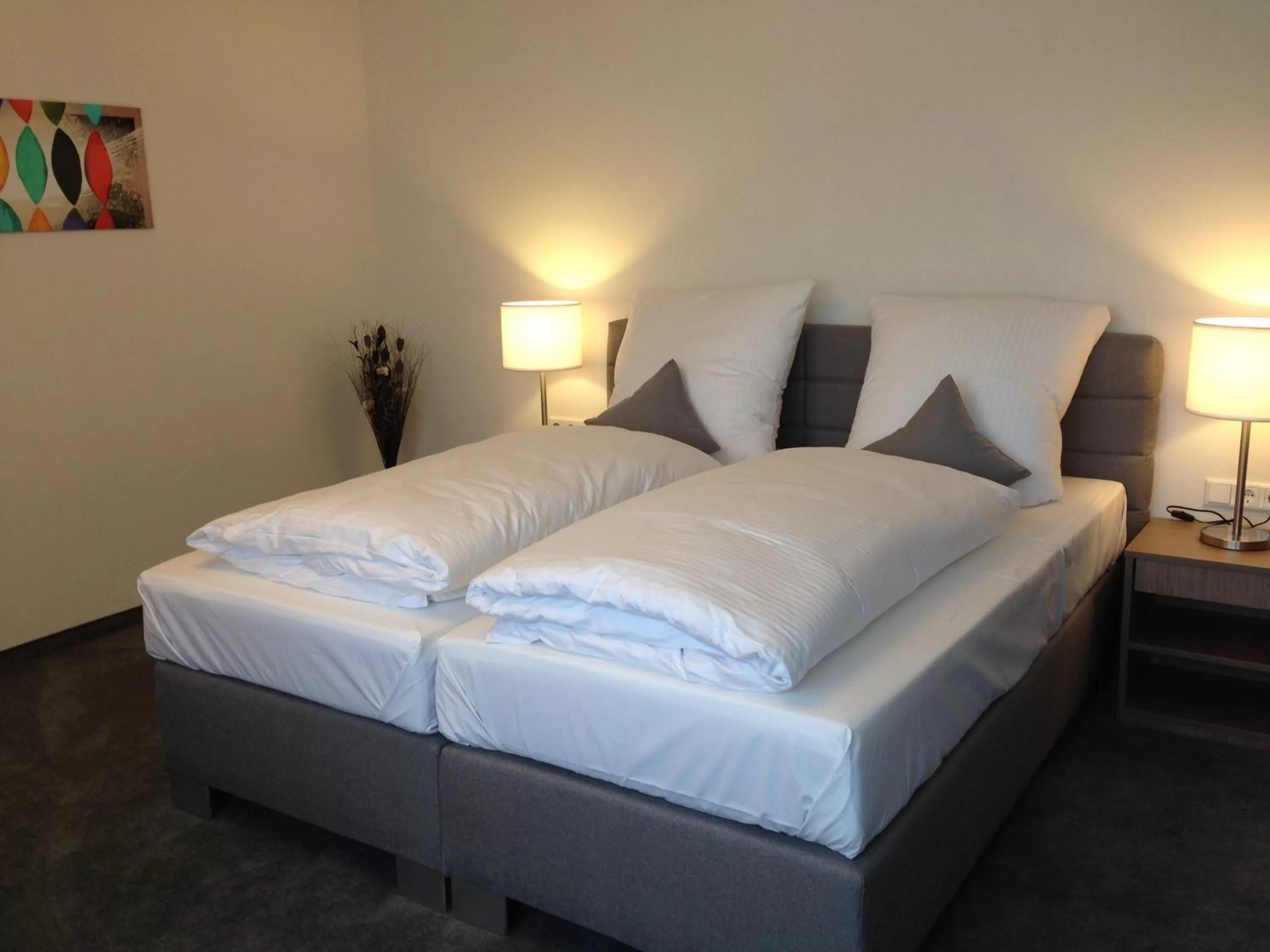 Bed in Tankbar's Hotelchen