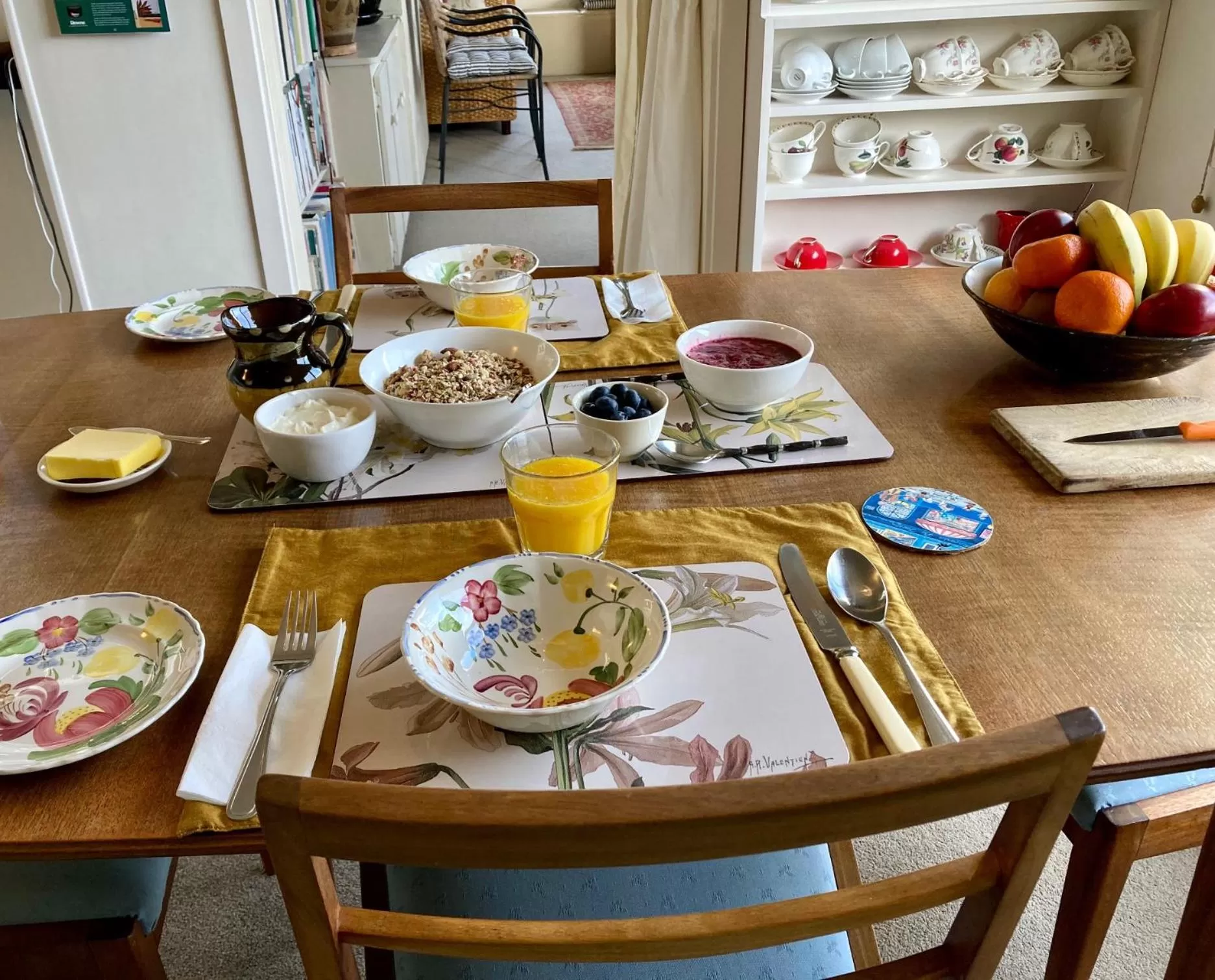 Food close-up in Magnolia House