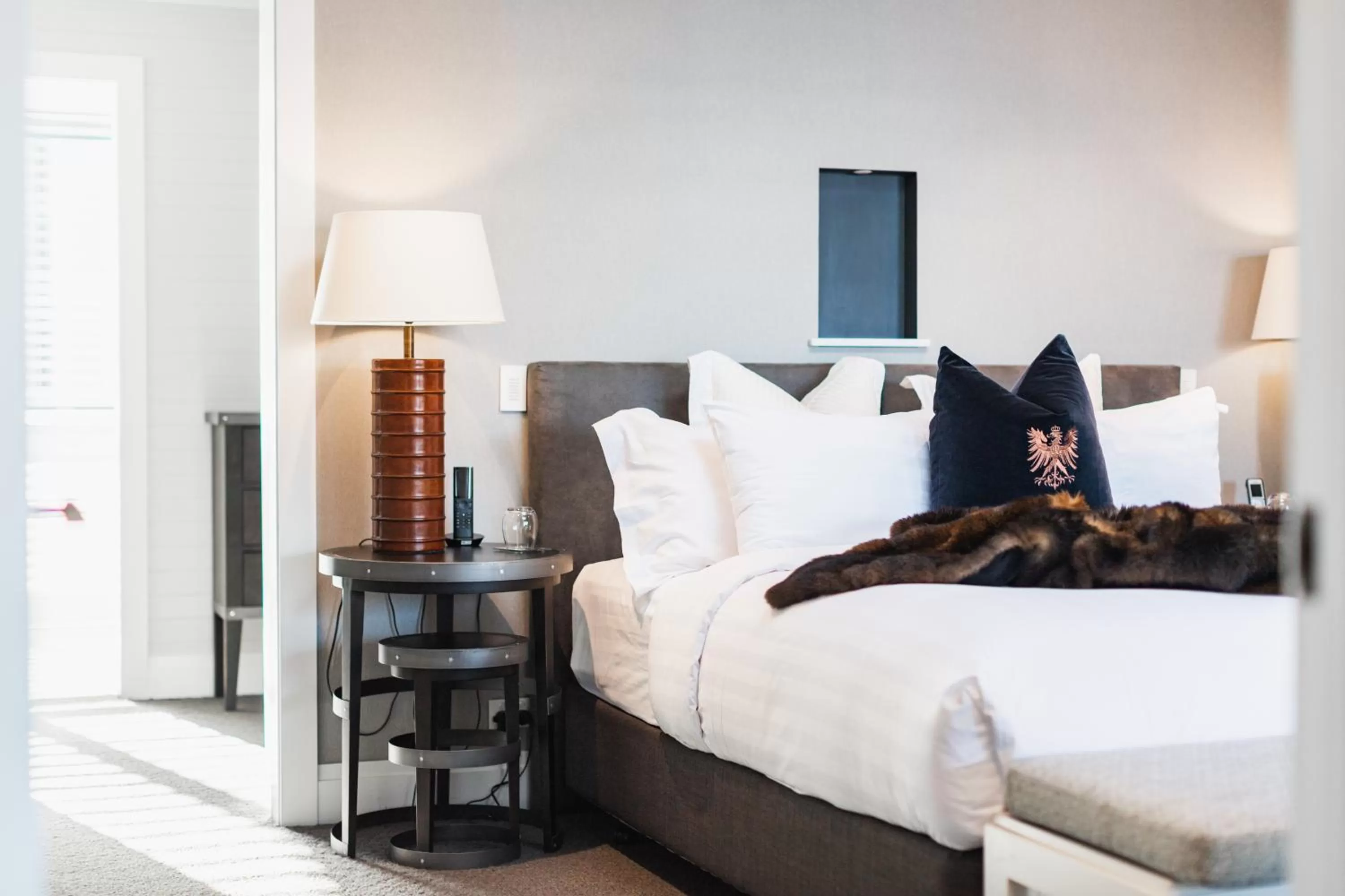 Bed in Eichardt's Private Hotel