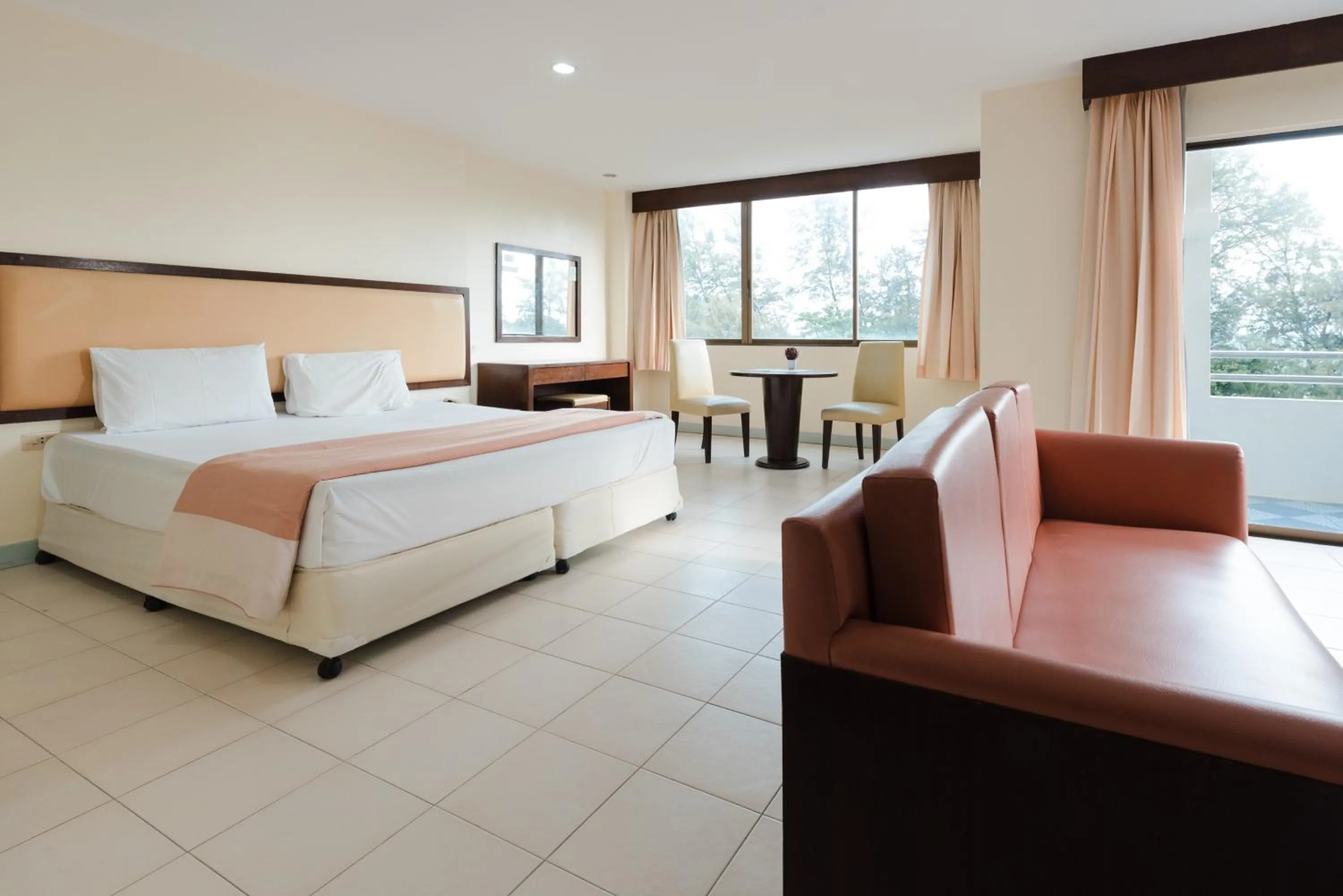 Bed in Nice Beach Hotel