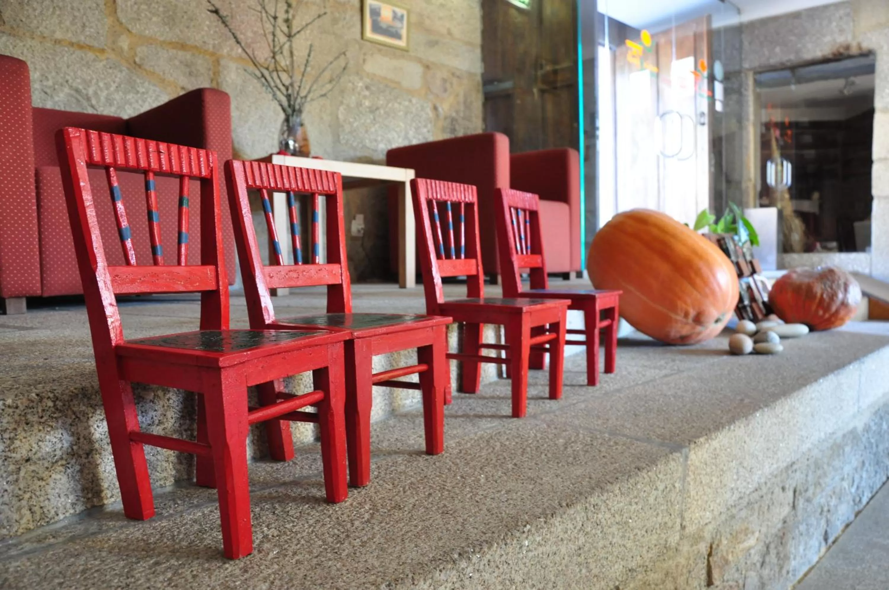 Lobby or reception in Hotel Rural de Charme Maria da Fonte