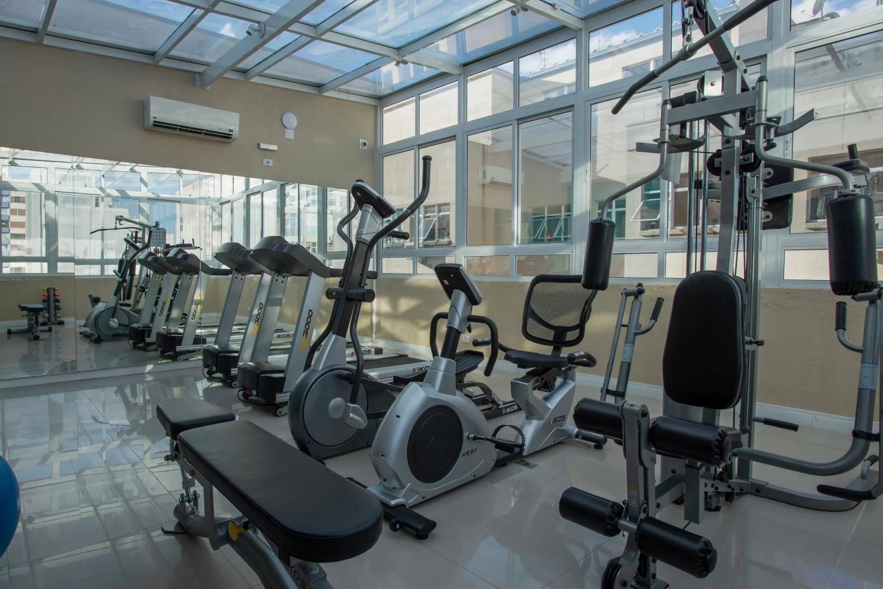 Fitness centre/facilities in Hotel Centro Europeu