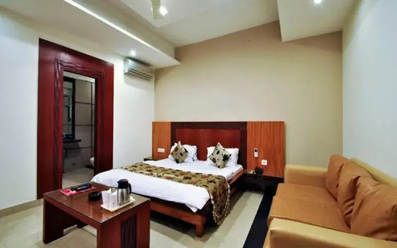 Double Room in Hotel Mandakini Plaza Double Room in Hotel Mandakini Plaza