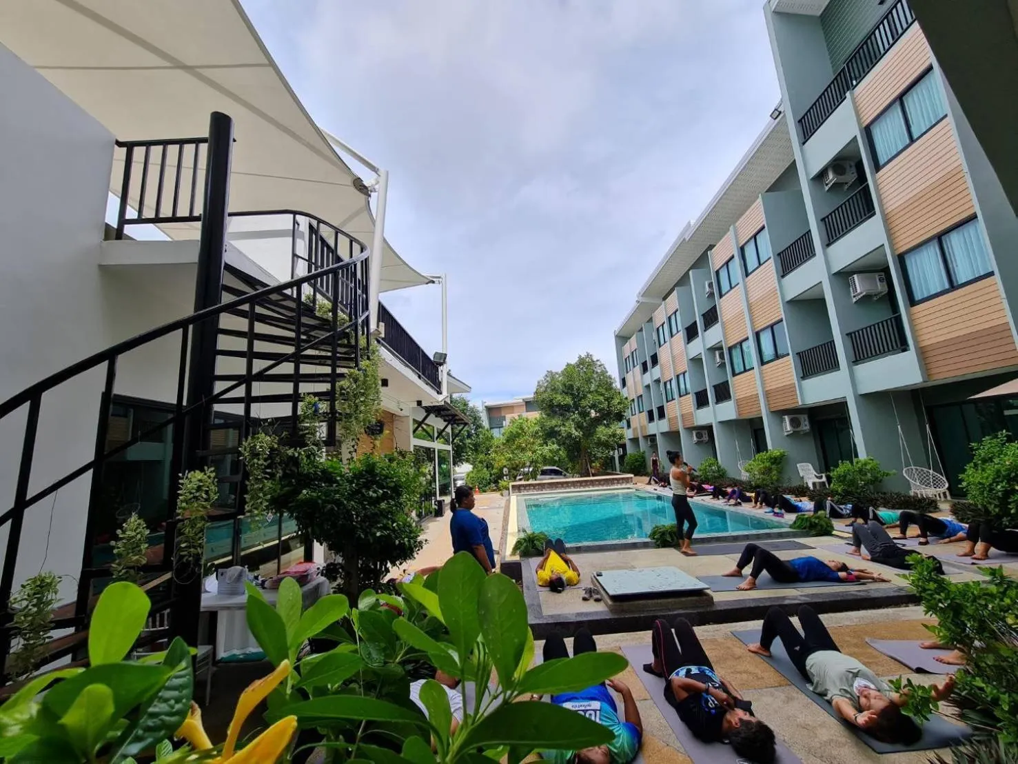 Swimming pool in Phuket Airport Place