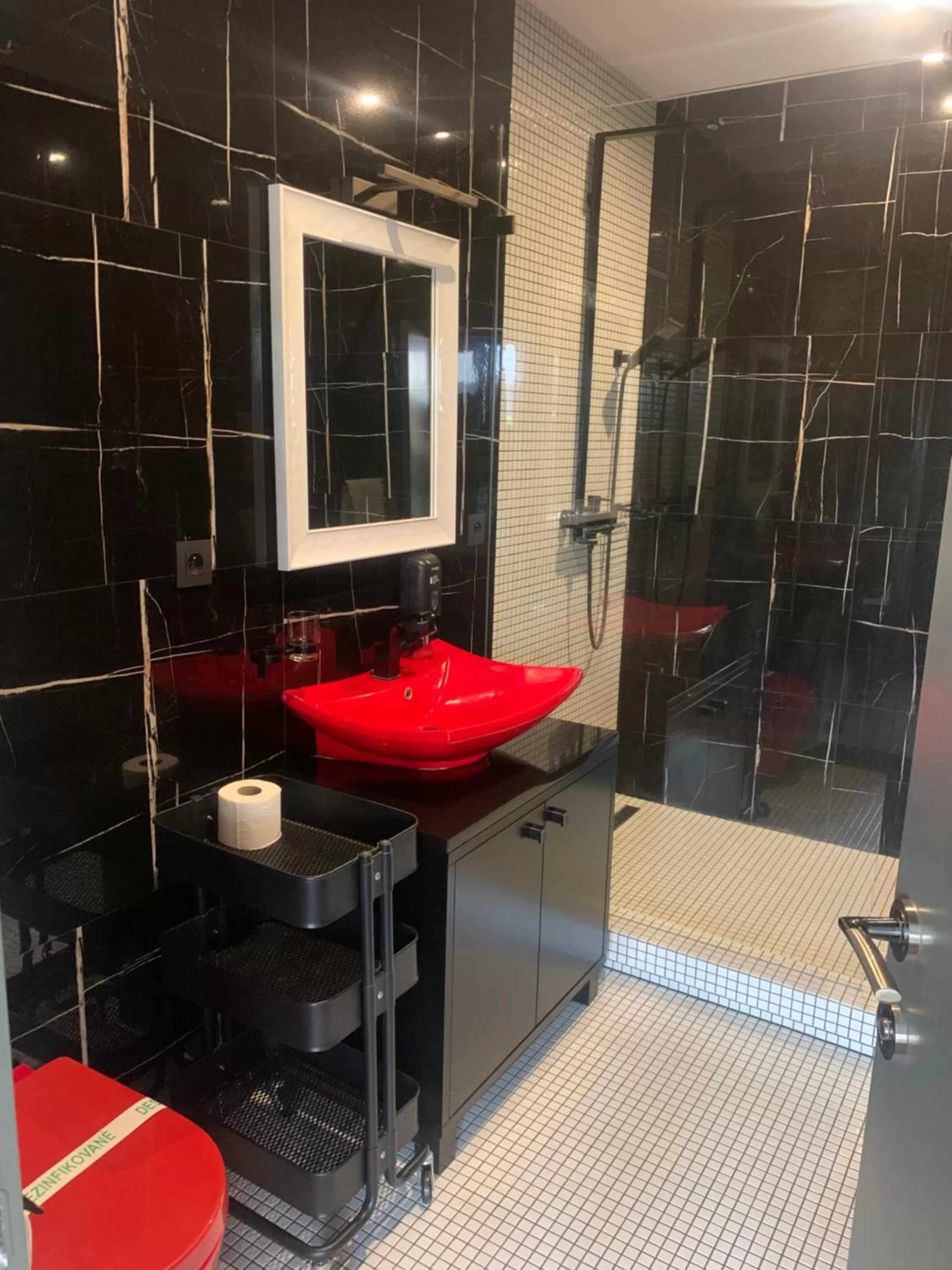 Bathroom in Hotel Alexander's