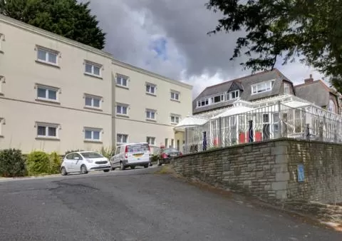 Property building in The Diplomat Hotel Restaurant & Spa